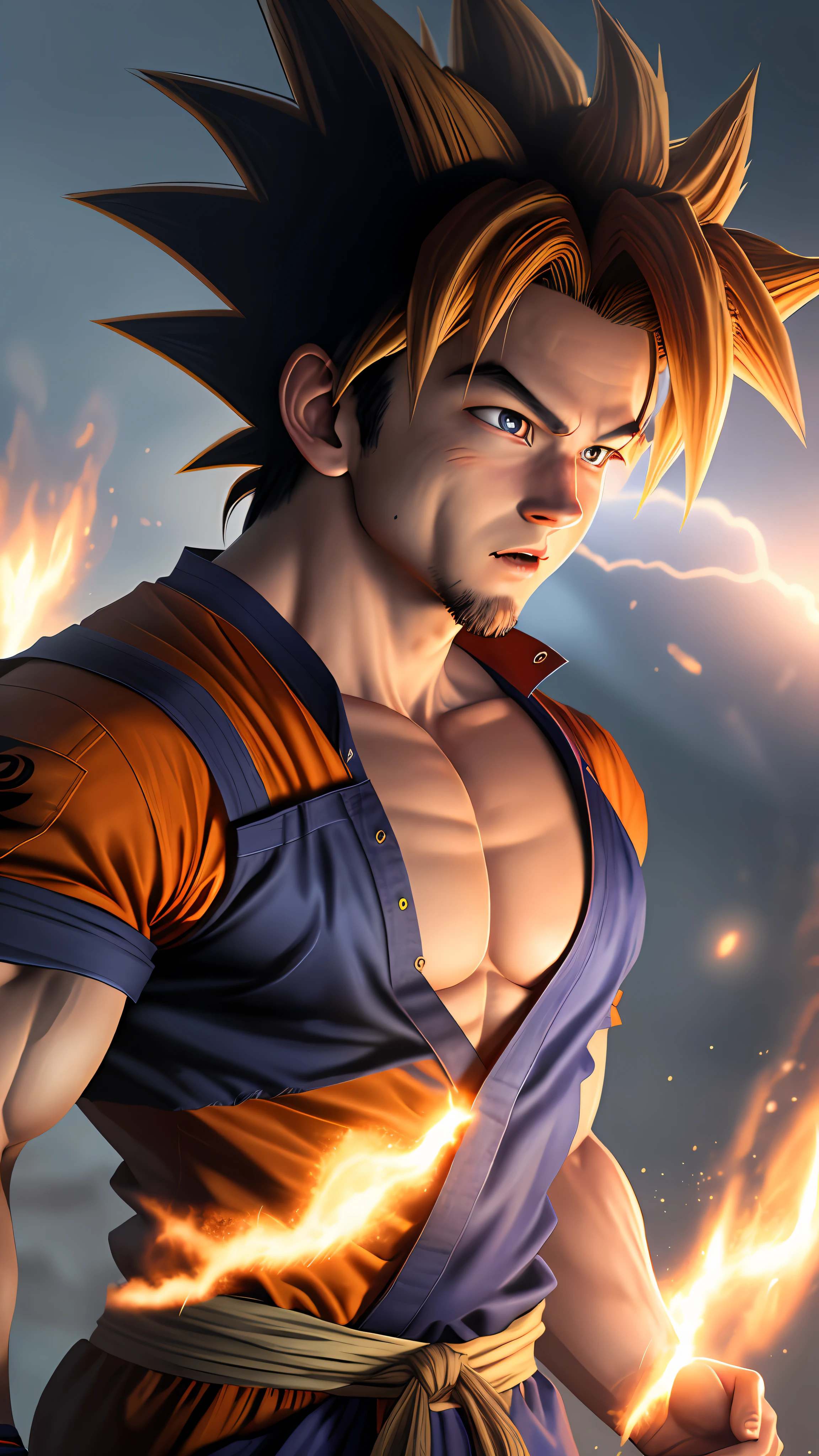 Realistic Goku