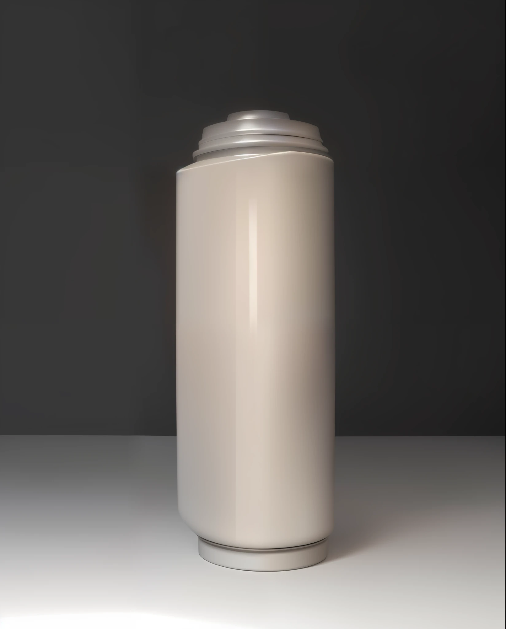 On the table there is a white thermos cup with lid, high quality 3D model, modeling lighting, CEL shaded PBR, shadows in Vray, smooth light shading, smooth surface rendering, HD blender rendering, ray traced lighting, PBR rendering, blender model, soft diffuse lighting, stylized PBR, smooth shadows, high poly Vray, render lighting, 4k, ultra hd, super high quality