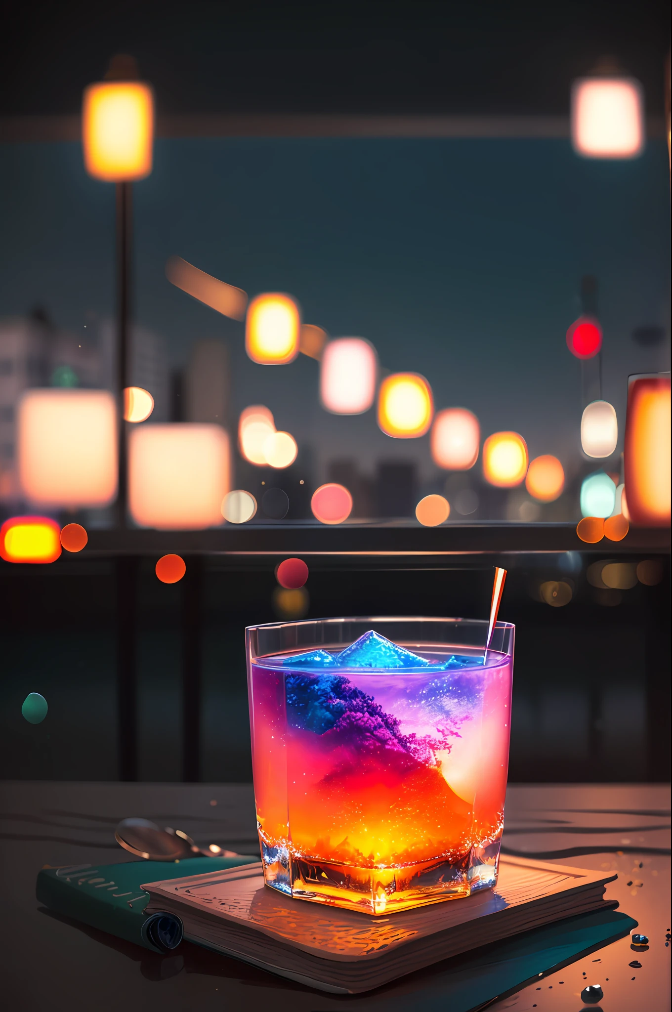 cocktailworld, scenery, landscape, street, depth of field , ((blurry background)),
masterpiece, best quality, ultra detail,