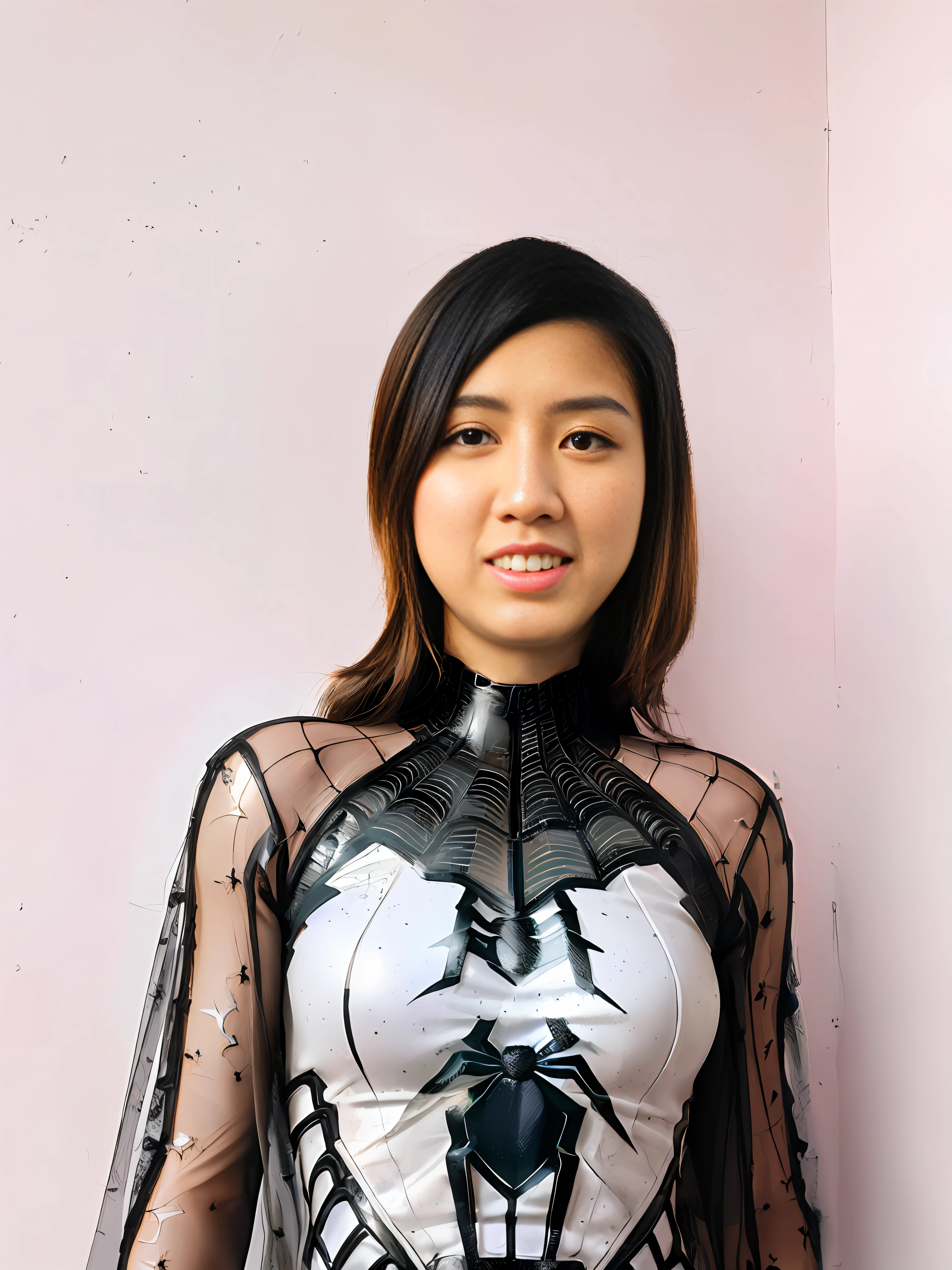 (1girl:1.3), solo, (((extremely detailed face))),(((extremely detailed eyes and face))),beautiful detailed eyes,body-parts__, official art, unified 8k wallpaper, super detailed, beautiful and aesthetic, beautiful, masterpiece, best quality, raw, masterpiece, super fine photo, best quality, super high resolution, photorealistic realism, sunlight, full body portrait, amazing beauty,, dynamic pose, delicate face, vibrant eyes, (from the front), she is wearing a Spider-man suit, red and black color scheme, spider, very detailed abandoned warehouse background, Detailed face, detailed complex busy background, messy, gorgeous, milky white, highly detailed skin, realistic skin details, visible pores, sharp focus, volumetric fog, 8k uhd, DSLR, high quality, film grain, fair skin, photo realism, lomography, huge metropolis in future dystopia, seen from below, translucent