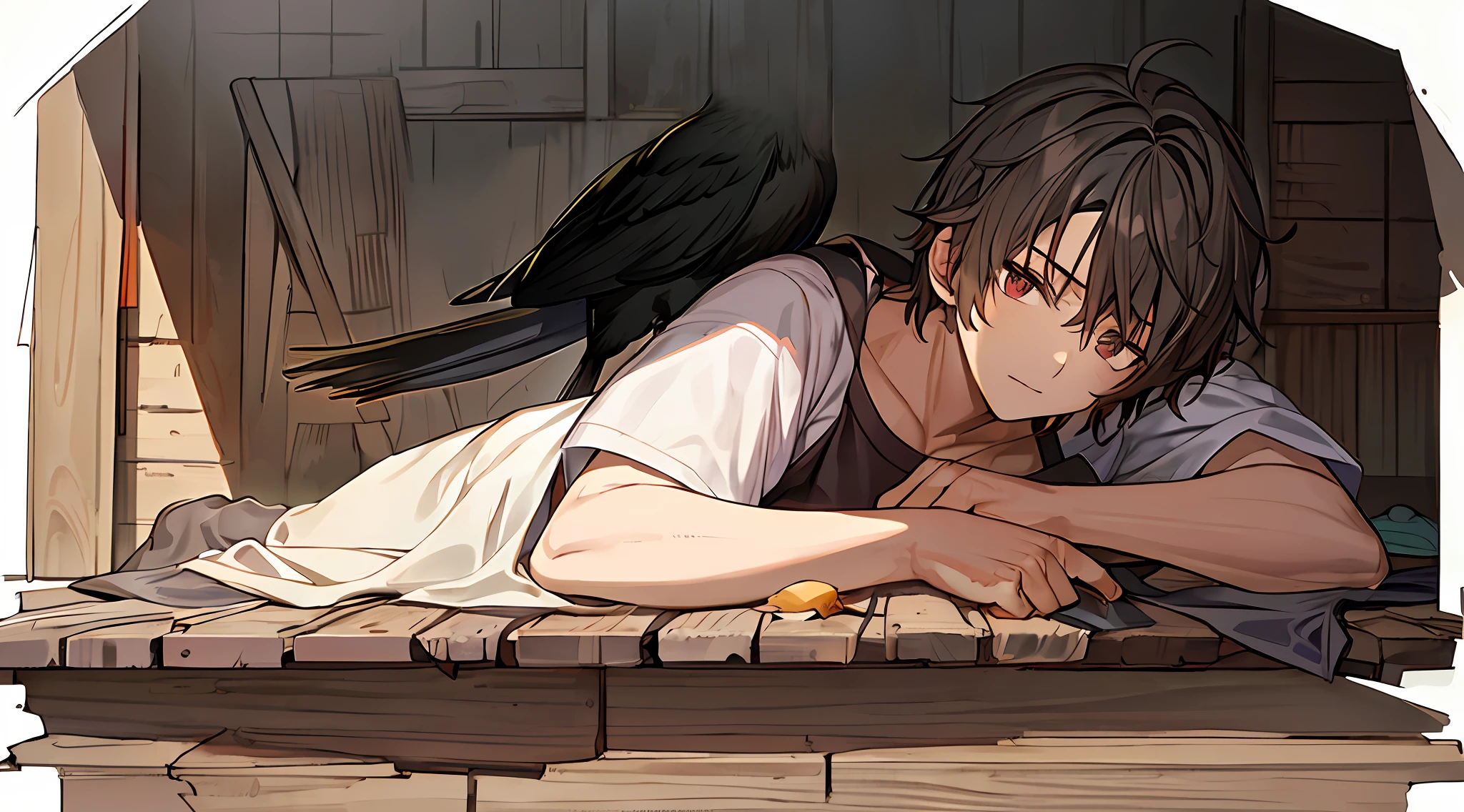 big crow bird