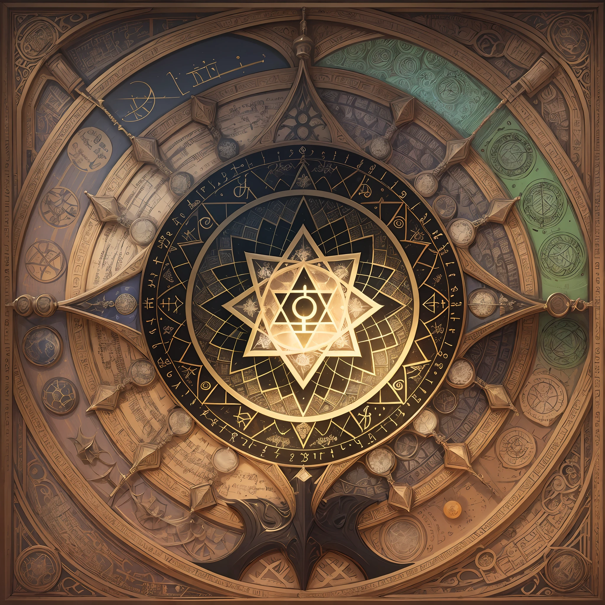 Create an image that represents the connection between traditional kabbalistic technique and verb alchemy, highlighting the actual transmutation of Hayoth (letters) through the process of composing words and anagrams. --auto --s2