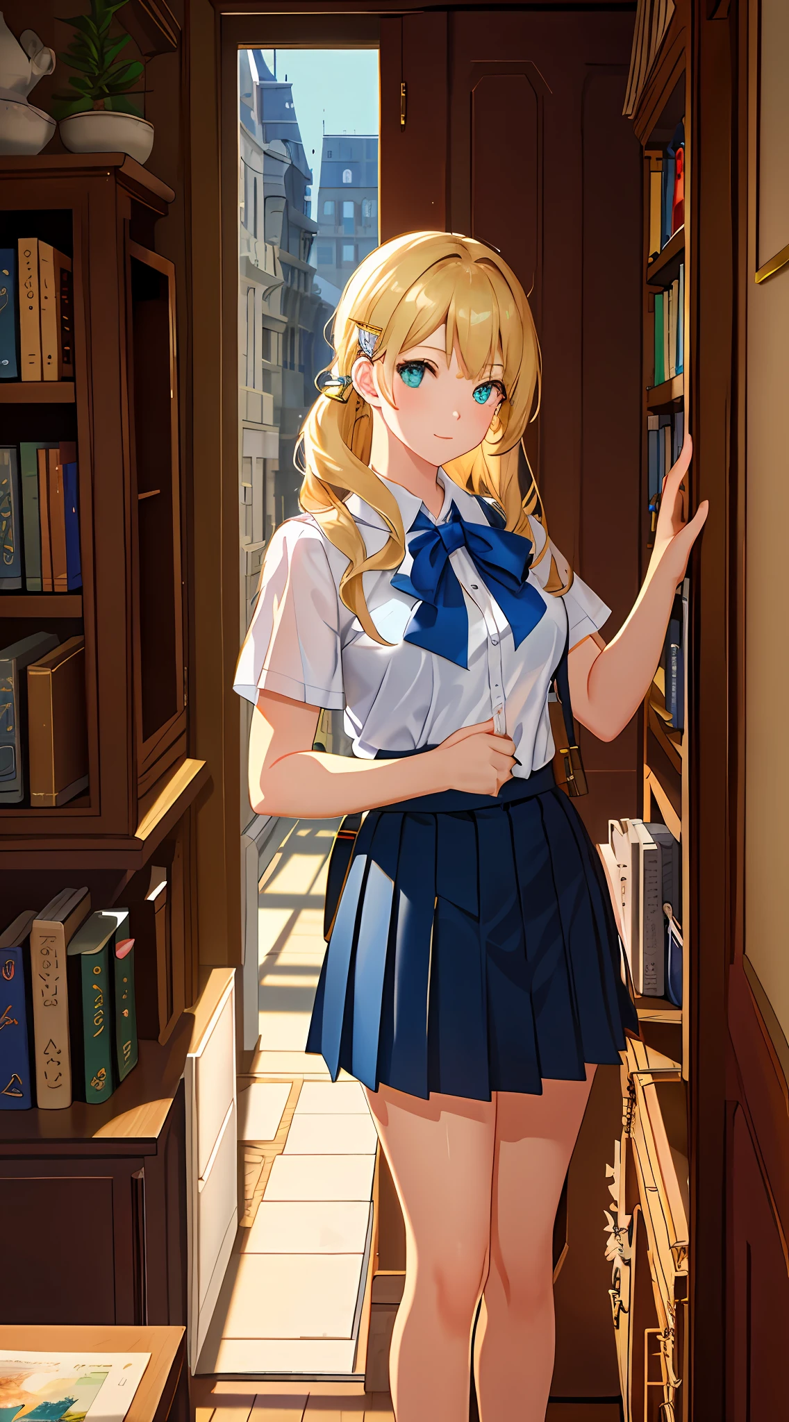 Normal human girl 5 fingers
