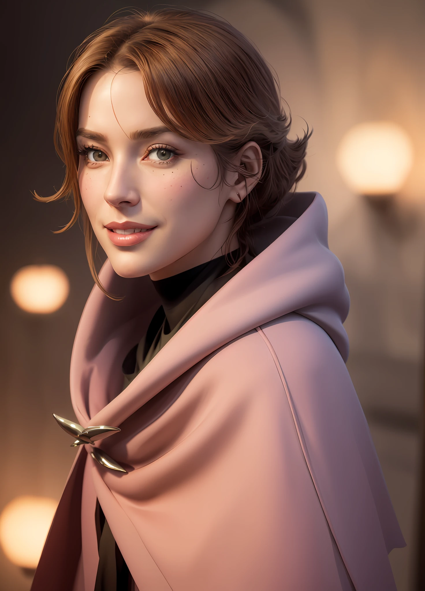 syphabelnades, hood, cape,, (masterpiece, best quality:1.4), (modern days), (cowboy shot), 1girl, solo, pov, sfw, stunning girlfriend, (standing:1.1), dynamic pose, heart shaped face, elegant face, beautiful face, highly detailed face, highly detailed skin, skin pores, subsurface scattering, realistic pupils, medium breast, loving smile, looking at viewer, full face blush, full lips, detailed background, depth of field, atmospheric perspective, volumetric lighting, sharp focus, absurdres, realistic proportions, good anatomy, (realistic, hyperrealistic:1.4), 16k hdr,