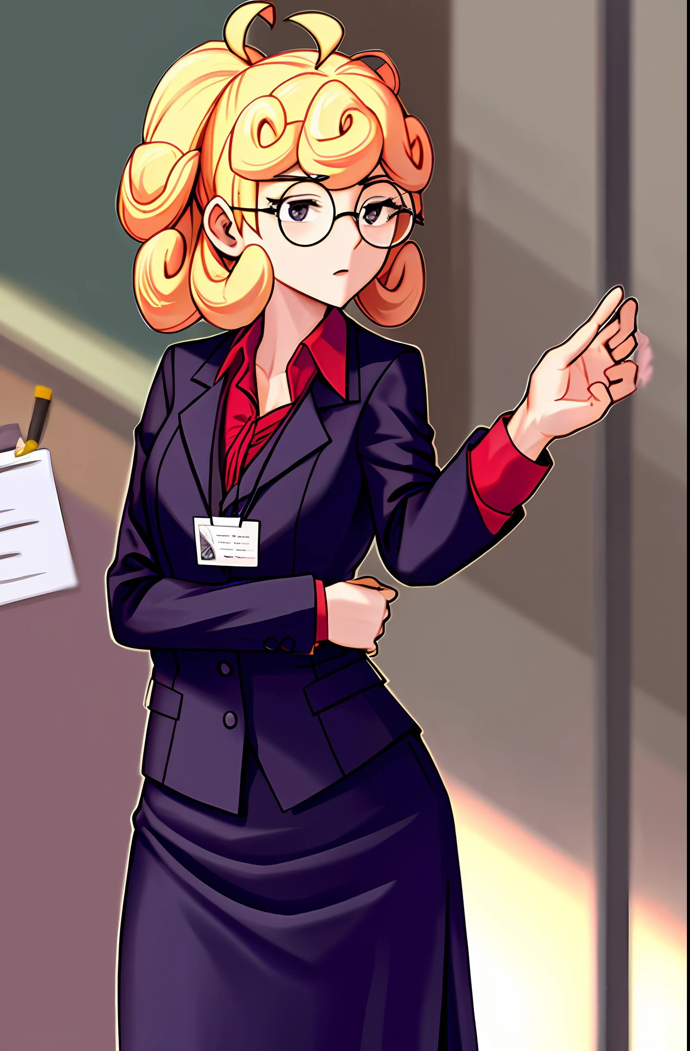 Office, suit, lecturing,