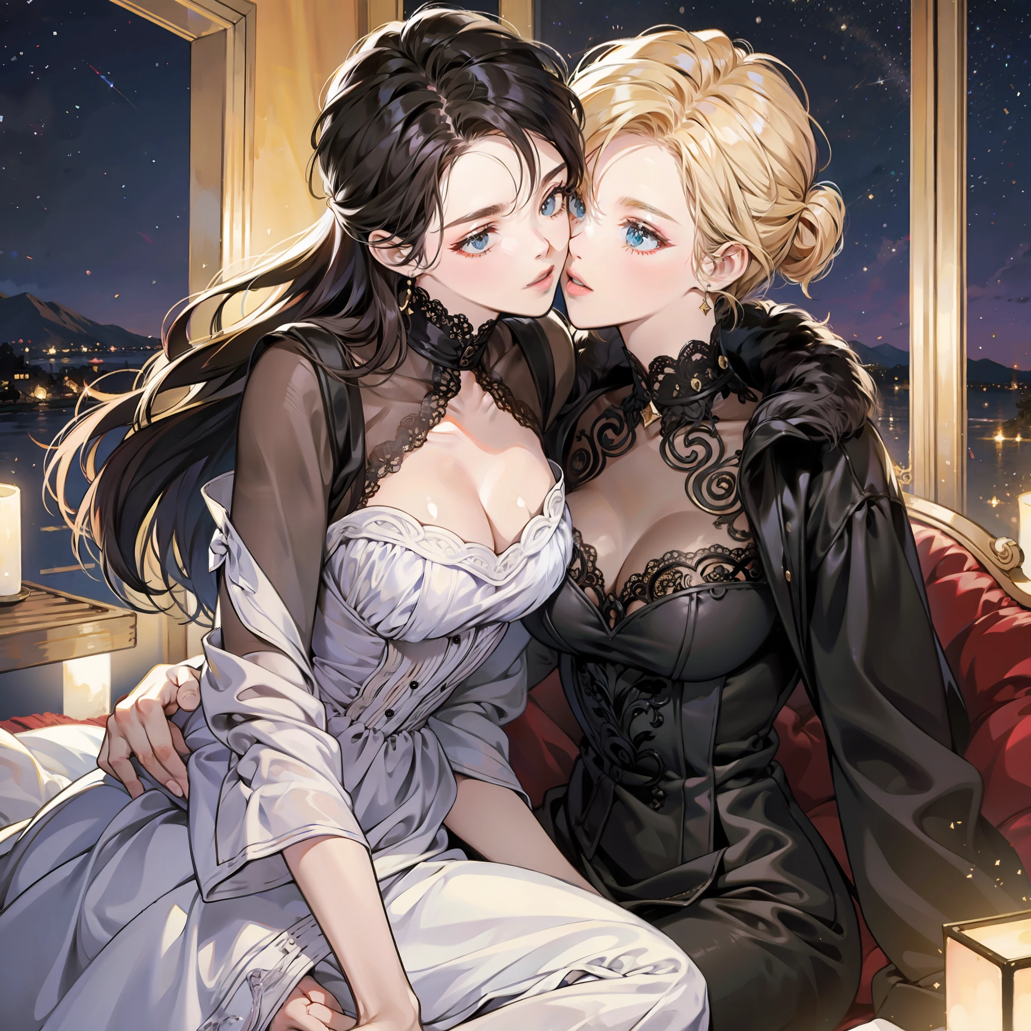 Finish the background