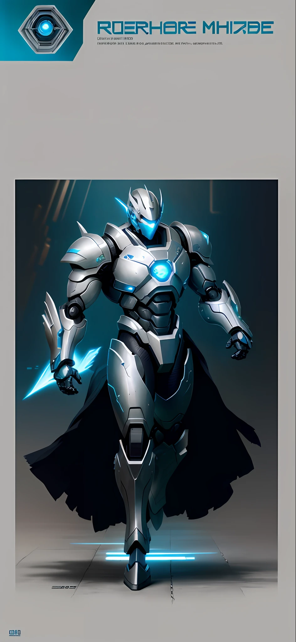 Muscle-shaped armor, robot close-up, rich layering, rich sense of rhythm, rich sense of mechanics, futuristic science fiction