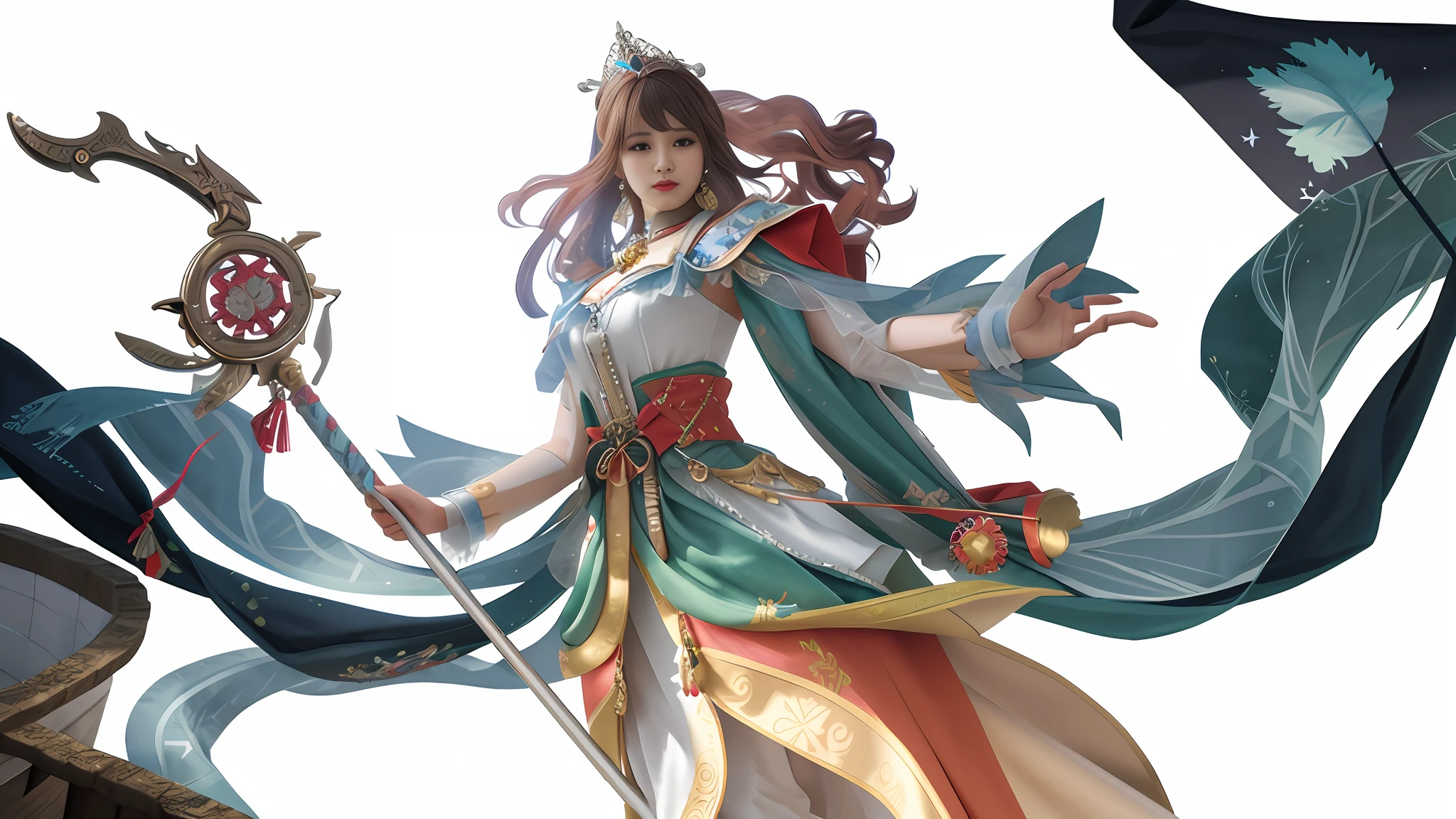 clear text, super detail skin, super detail cloth, super detail accesories, 3d, realistic