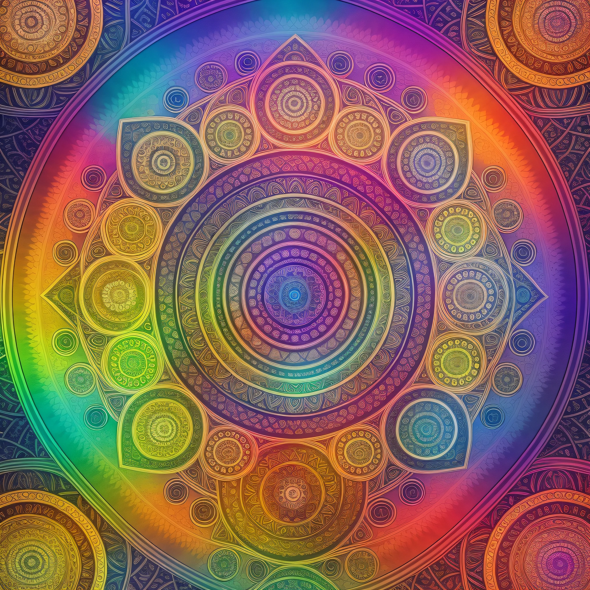 art similar to Alex Grey's art, mandalas, fractrals, lots of saturation in colors, woman connecting to trees, vortex, ultra realistic --auto --s2