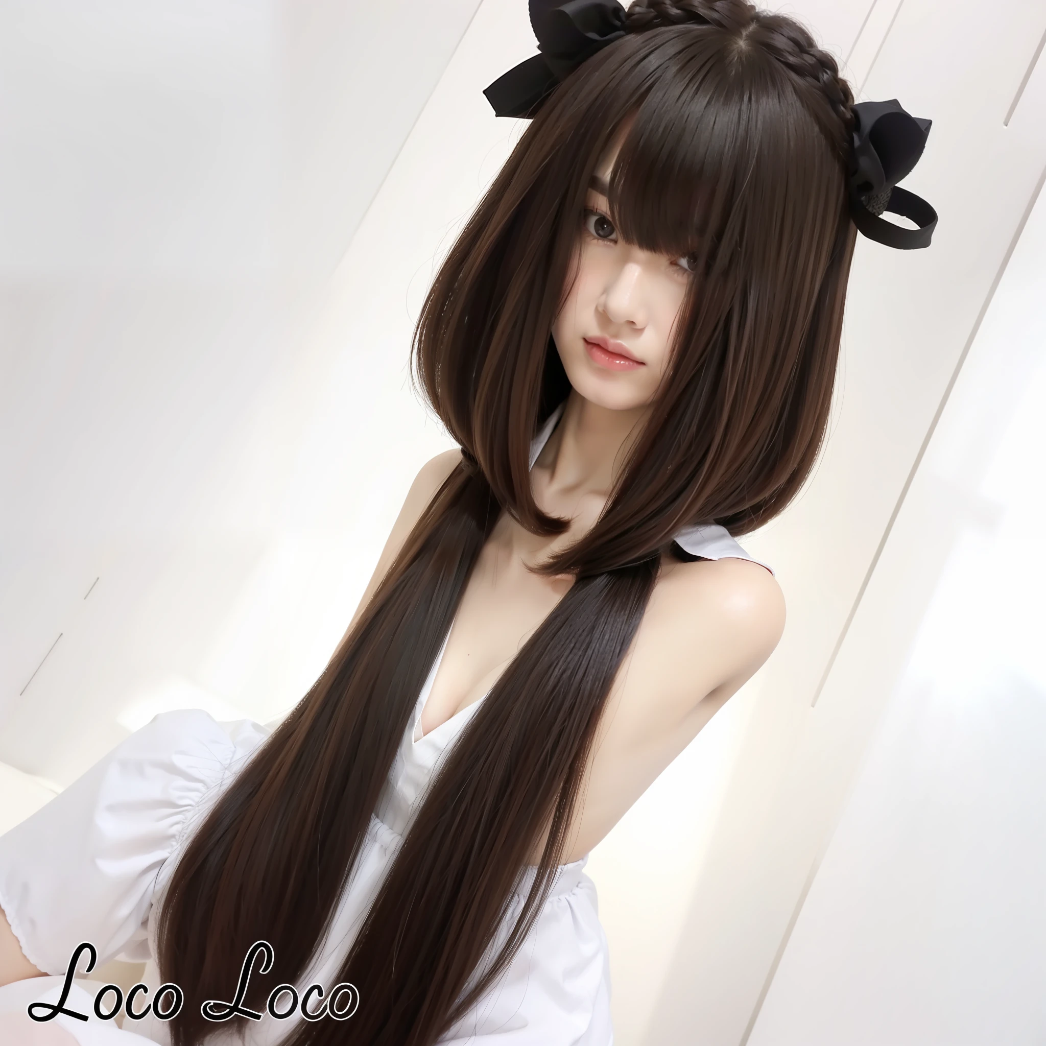 ((Top Quality, 8K, Masterpiece: 1.3)), 1 Girl, Slim Abs Beauty: 1.3, (Hairstyle Casual, Big: 1.2), Dress: 1.1, Ultra Slender Face, Delicate Eyes, Double Eyelids, Home, Human, Cute, Idol, Korean Idol, Casual Outfit, Gentle, Maid, Maid, Japan People, Real, Waitress, --auto --s2