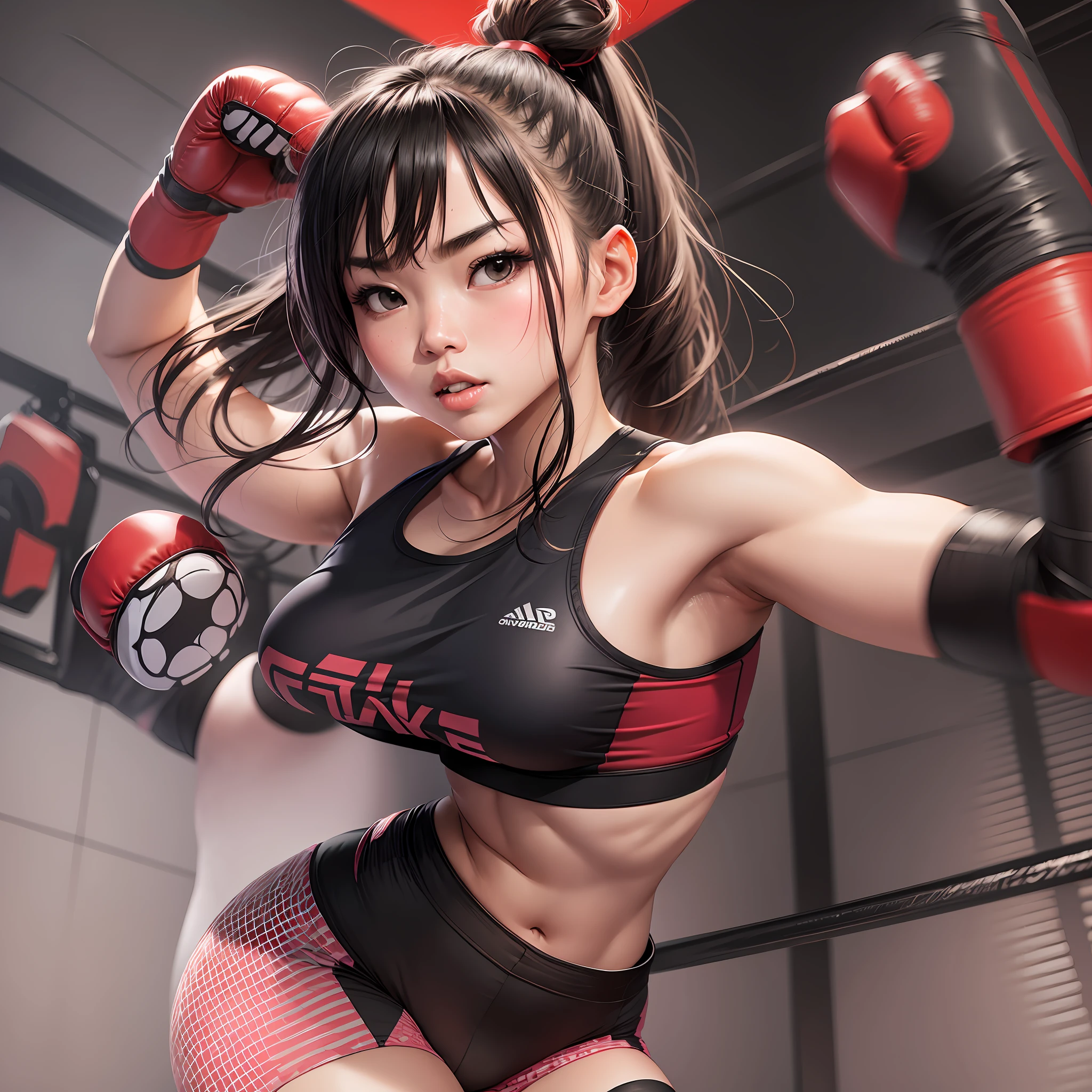 Single, girly, boxing, sports bras, stockings, Asian --auto --s2