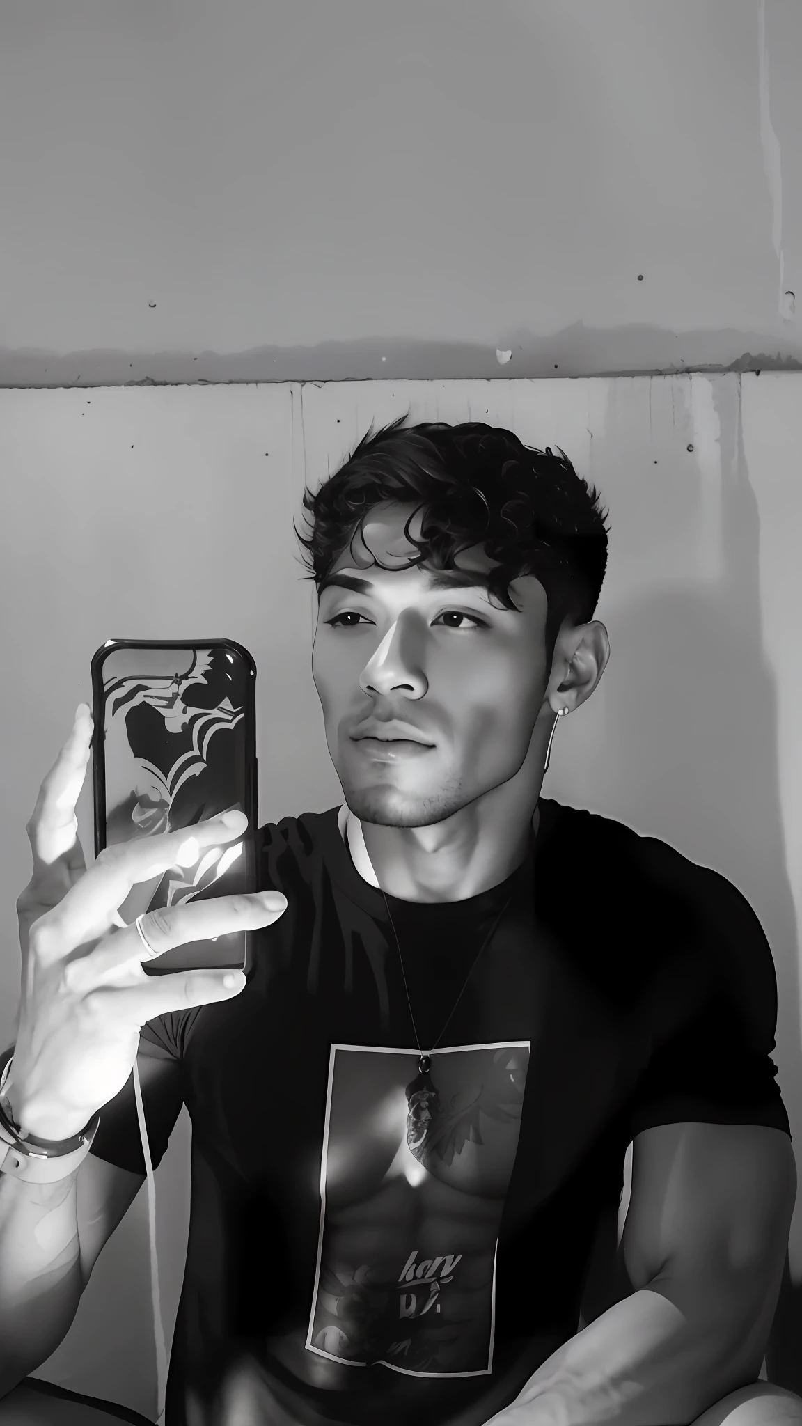arafed man with short hair and no shirt standing next to a wall, lean man with light tan skin, chiseled abs, sweaty abs, shirtless, beautiful handsome body, attractive body, model with attractive body, strong masculine features, with abs, handsome male, prefect body, fitness model, sexy masculine