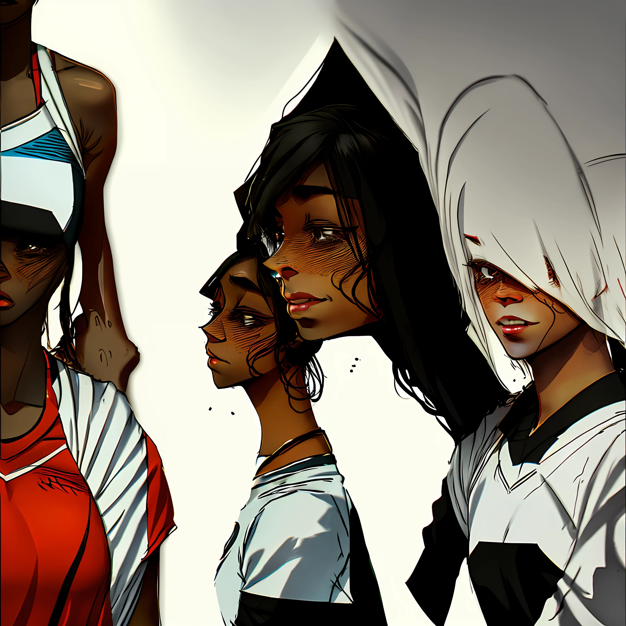 Black girl who dreams of being a basketball player more face difficulty