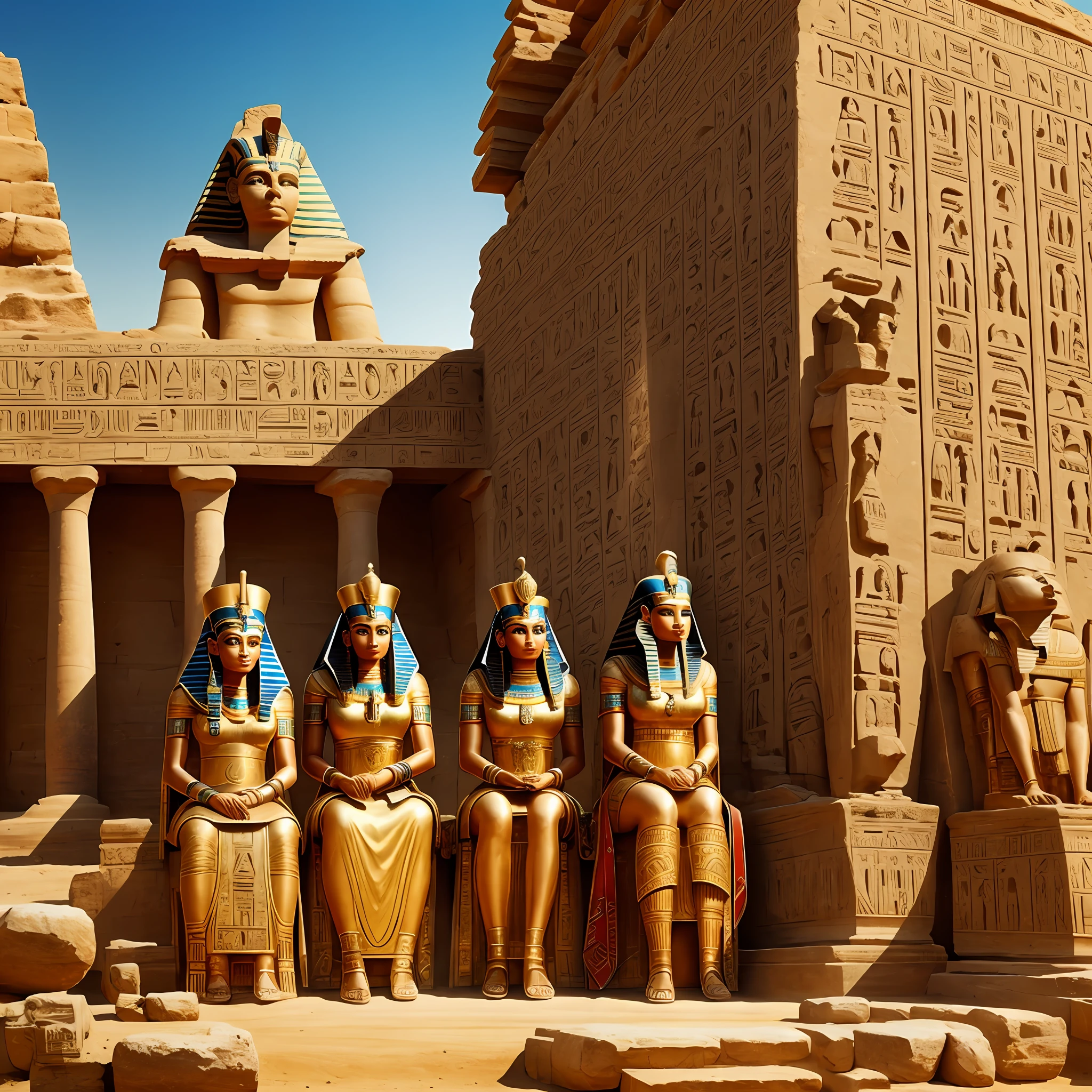 Ancient Egyptian Beauties --auto --s2