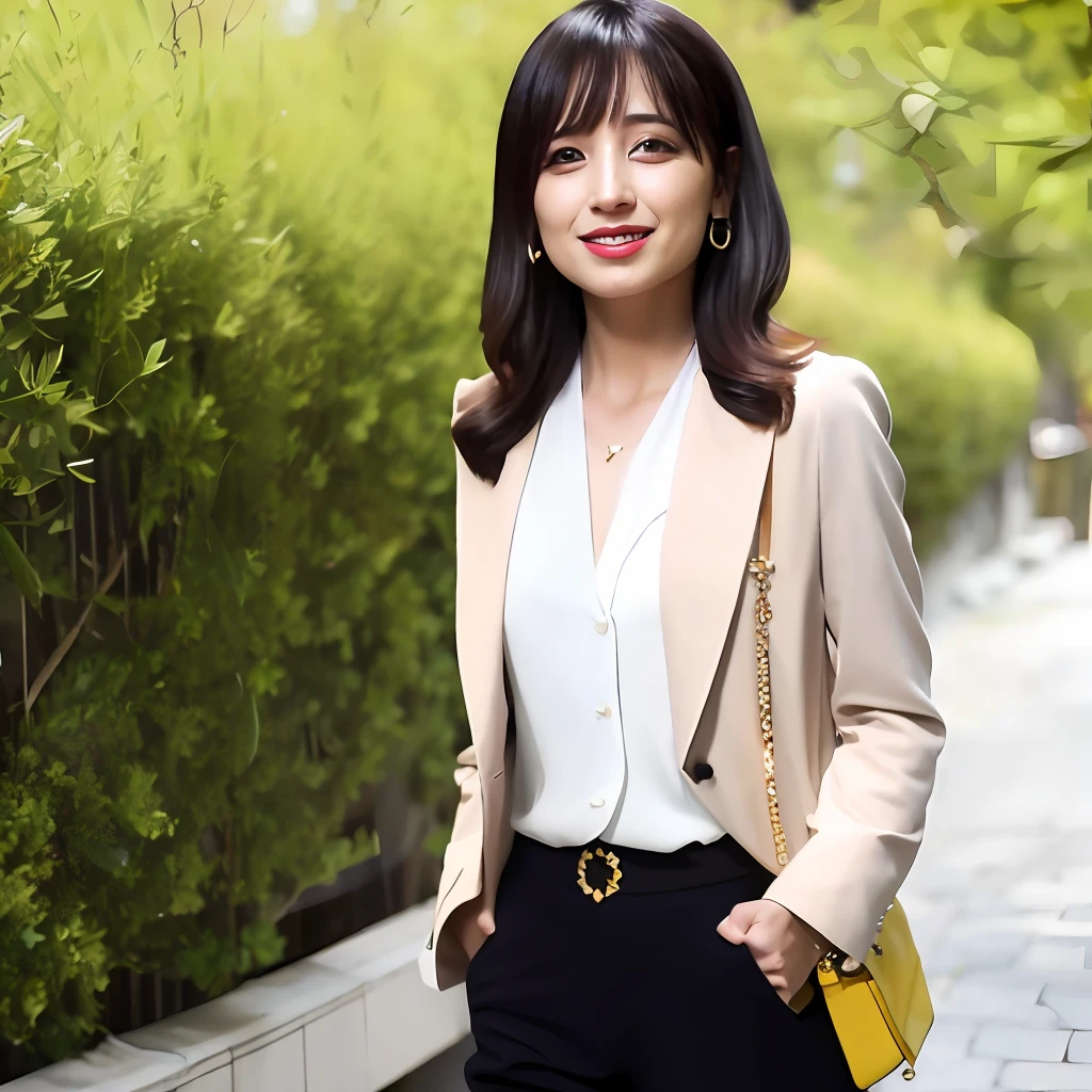 Mina, 35 years old, a woman with good style with shortcuts