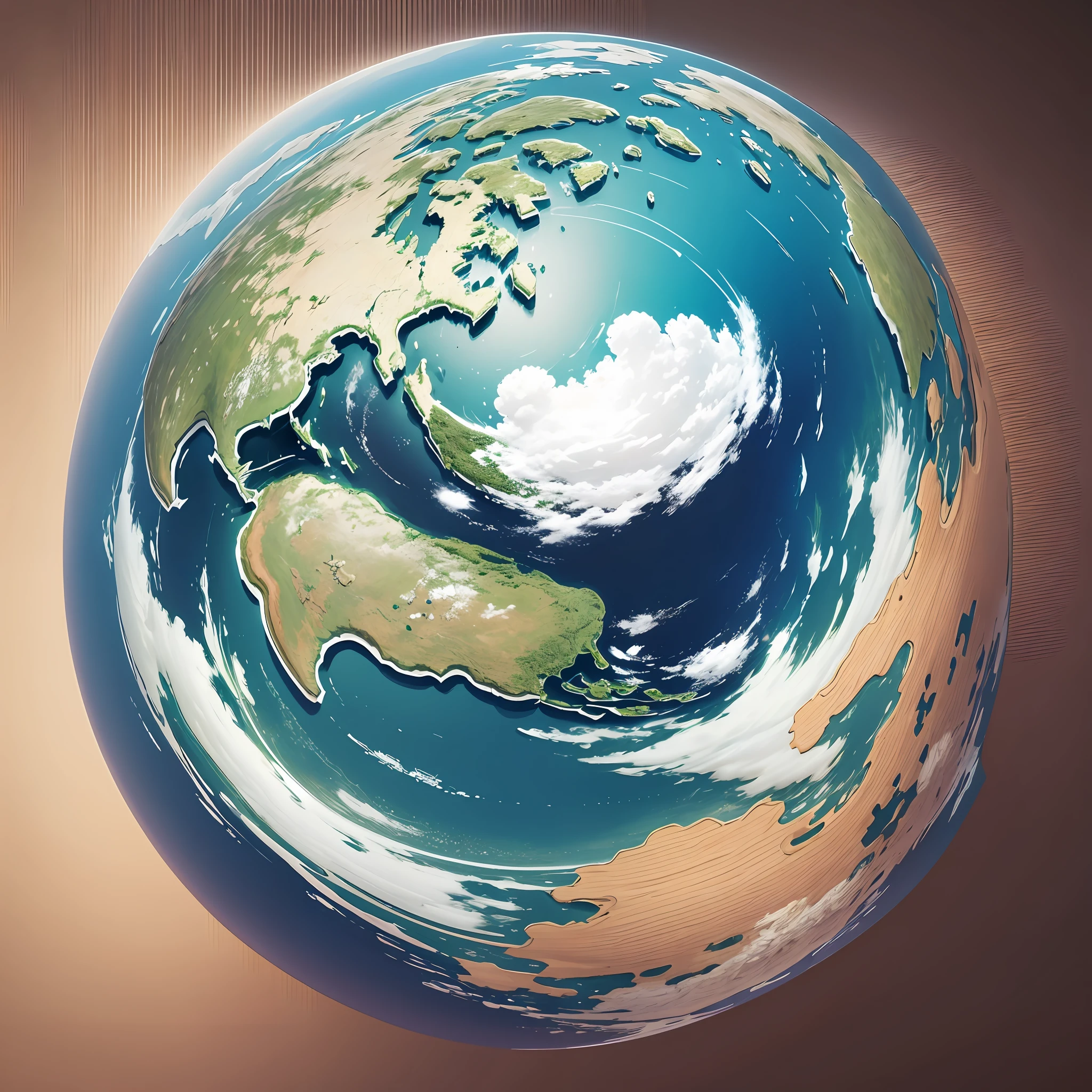 World, globe --auto --s2