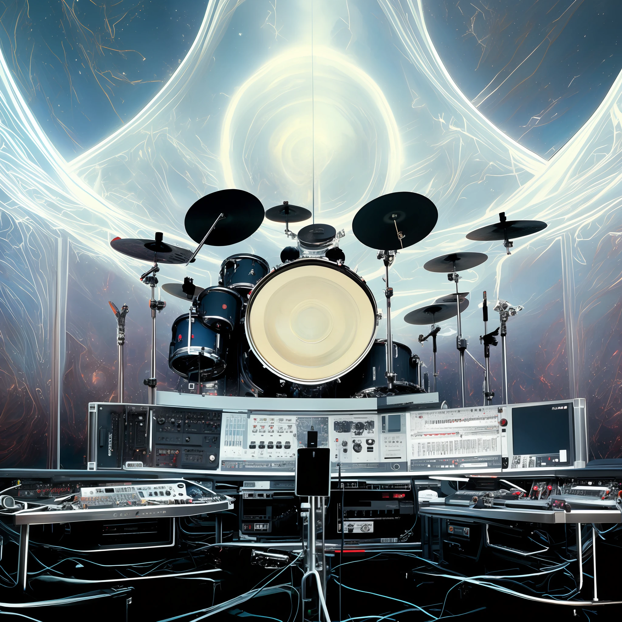 no text, CosmicGate drumkit