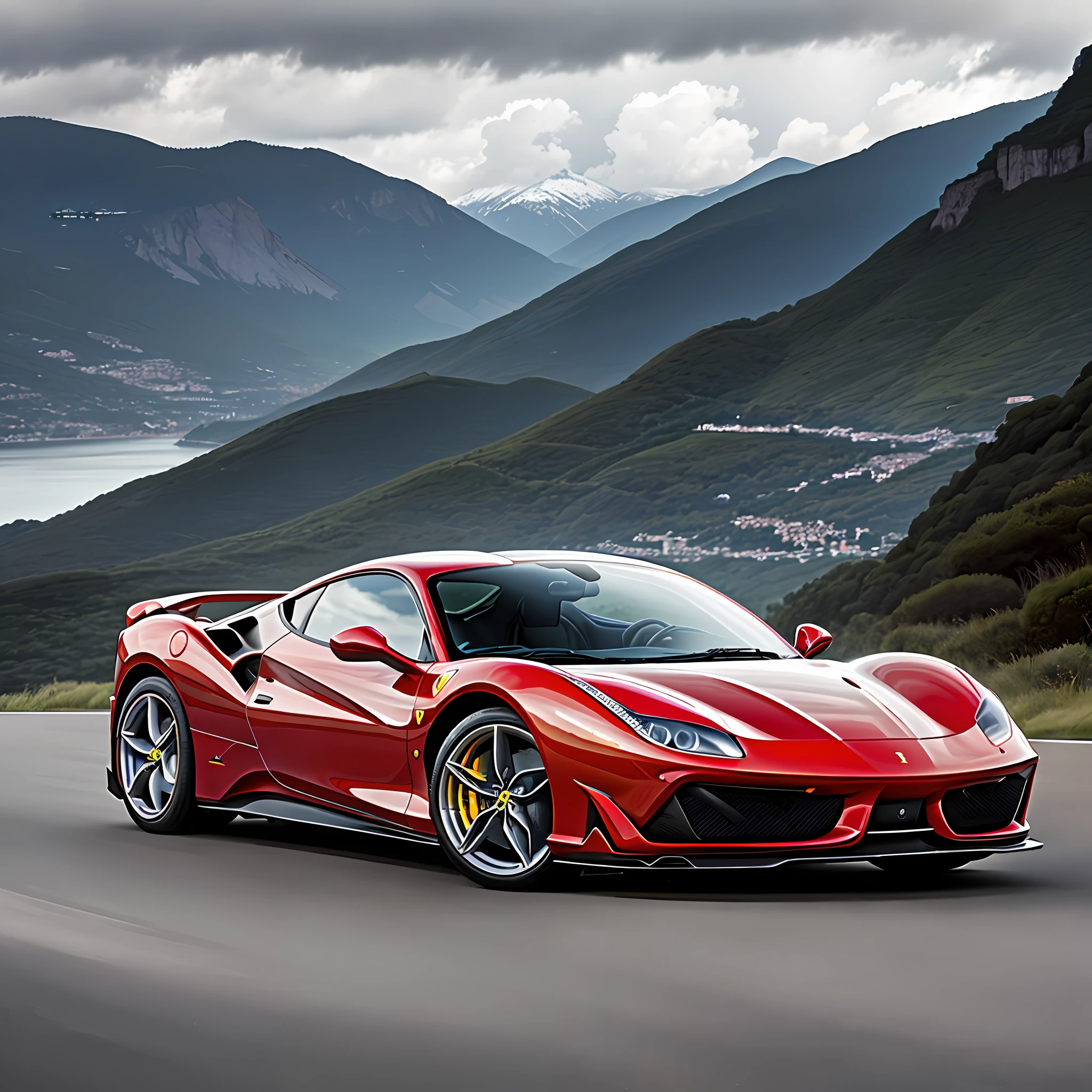 - Ferrari, a sports car produced by the Italian automaker Ferrari These cars are characterized by their high performance, aerodynamic and elegant design, high-quality materials and powerful engines. Some examples of sports Ferrari models are the 488 GTB, F8 Tributo, 812 Superfast, Portofino, among others. These cars are desired by many sports car enthusiasts due to their unique combination of luxury, performance and quality., Hull HD,