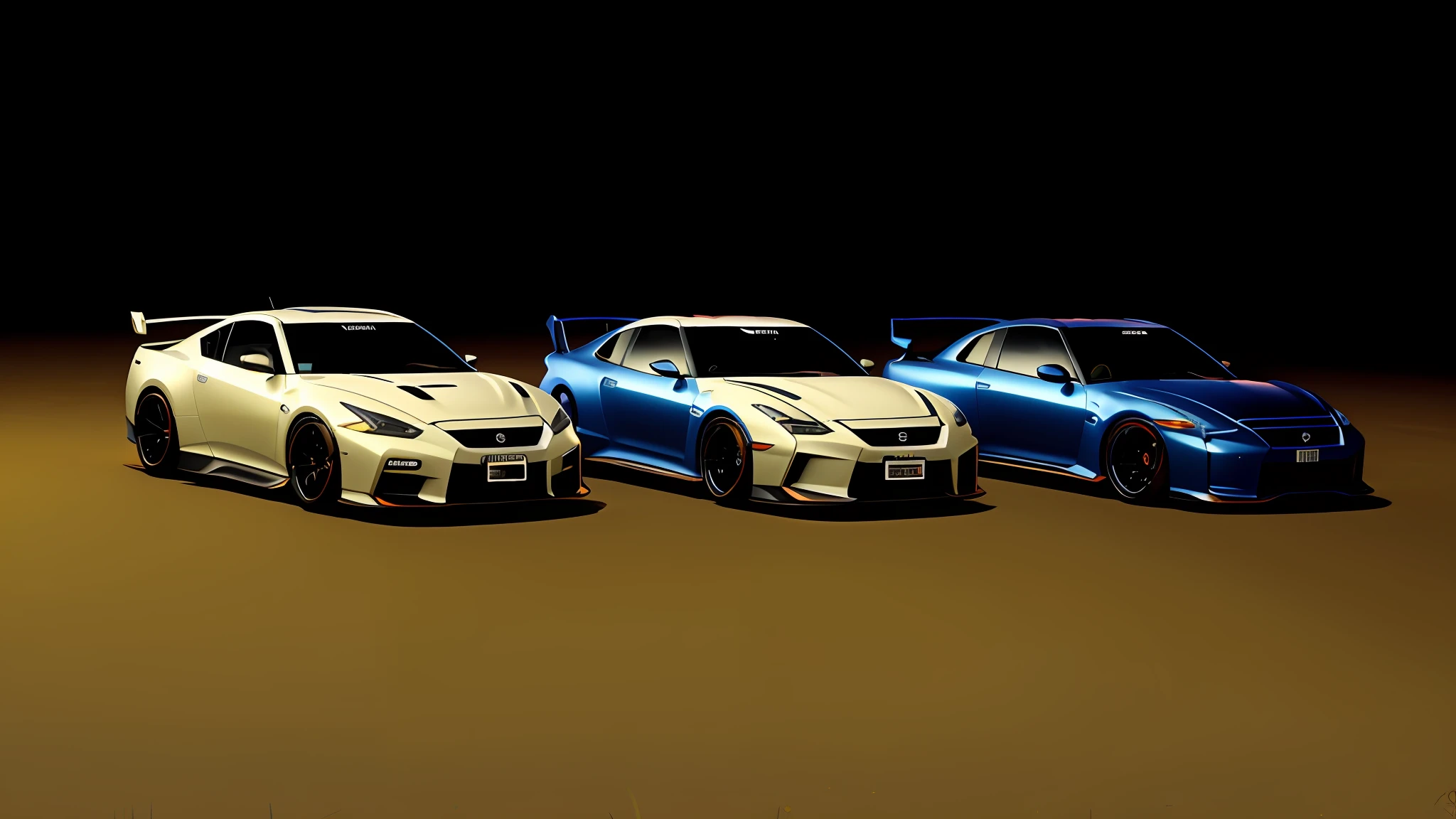 realistic, futuristic, hisg detailed, nissan sport cars, liuberty walk, pandem, roccket bunny, jdm, skyline, gtr gernetartionsm