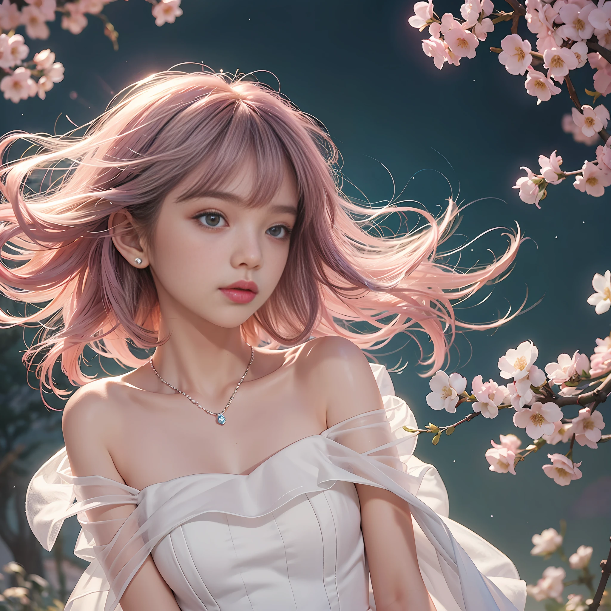 (Fluorescent color: 1.4), (Translucent: 1.4), (Vintage filter: 1.4), (Fantasy: 1.4), Dream World, Chang'an City Ancient Ethereal Soft Fluffy Soft Landscape Cherry Blossom Petals Pale Pink Sky Green Blue Sparkling Ethereal Light Soft Whimsical Light Rainbow Stars Sparkling Diamonds Ancient Background Ultra Realistic Ultra High Quality Cinematic Lighting Huge Details Full HD Painting Well lit, diagonal bangs,
Colorful wedding dress, side
Masterpiece, Best Quality, Real Skin, (Portrait: 1.5), 1 Girl, Long Bangs, Short Hair