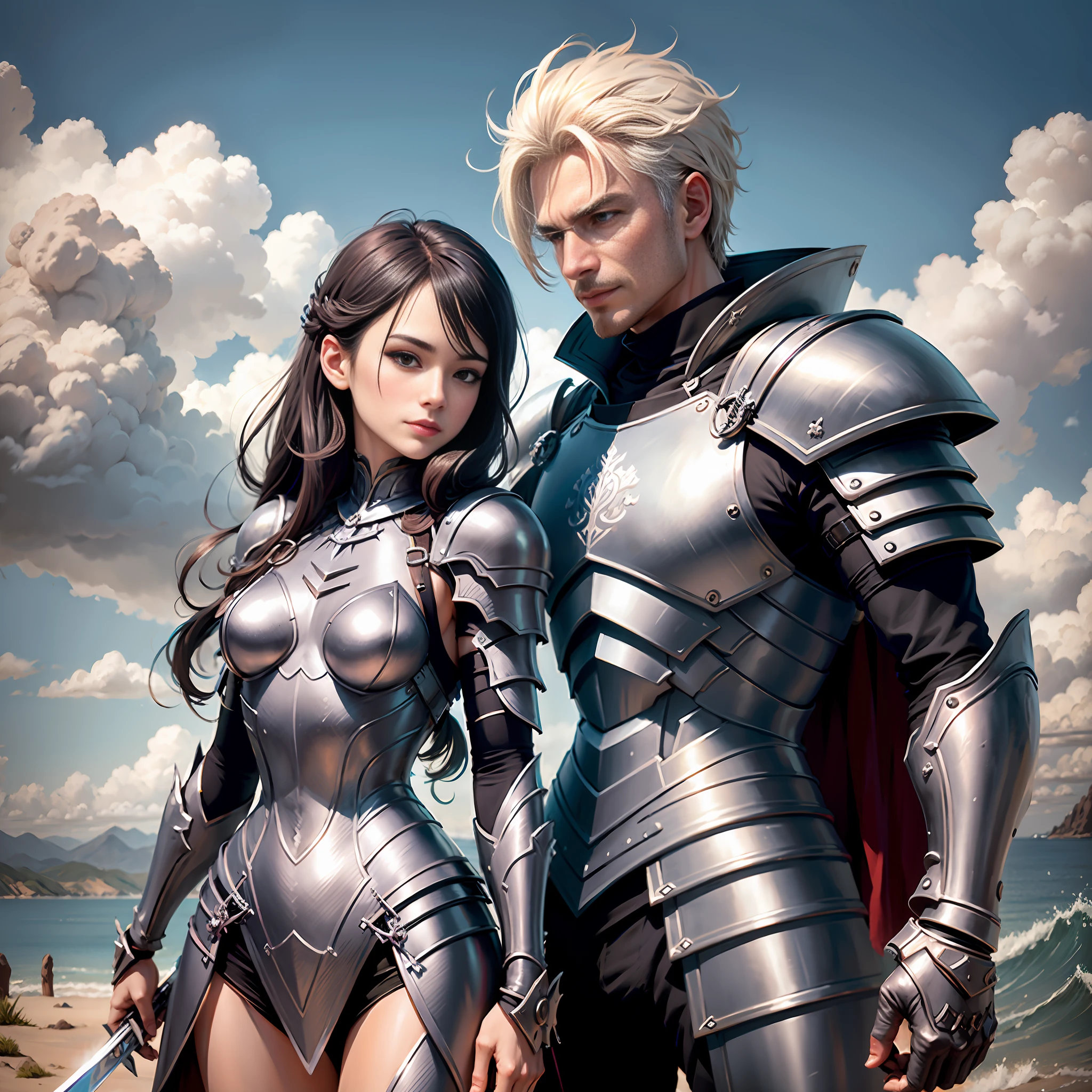 Redraw the background sea horizon