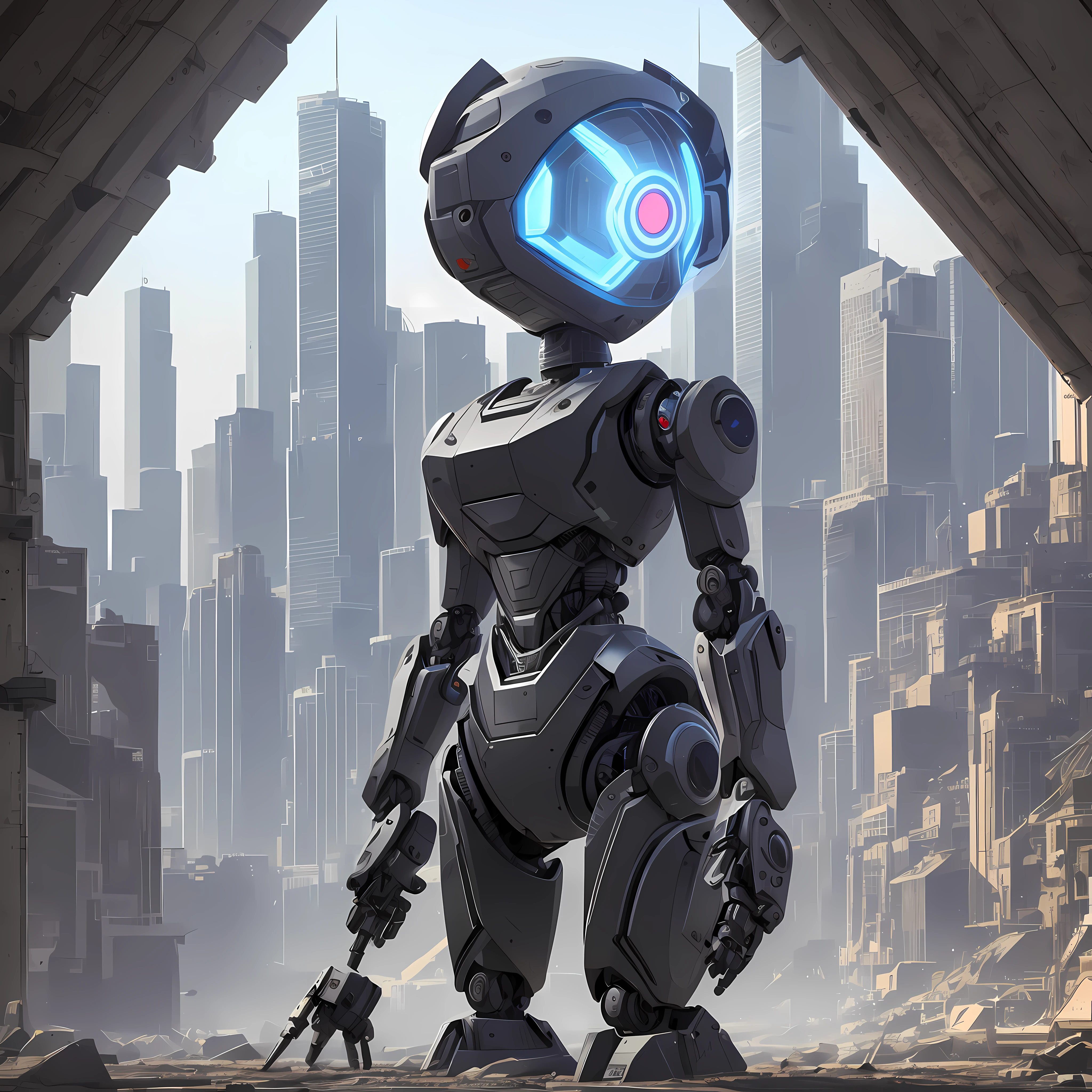 Randomly generated robot, 8K --auto --s2