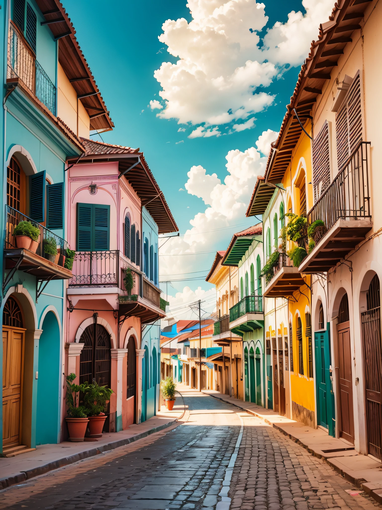 city of diamantina located in the state of minas gerais in brazil, world heritage, colonial architecture, casraão, brazilian colonial architecture, stone street, diamantina mg --auto --s2