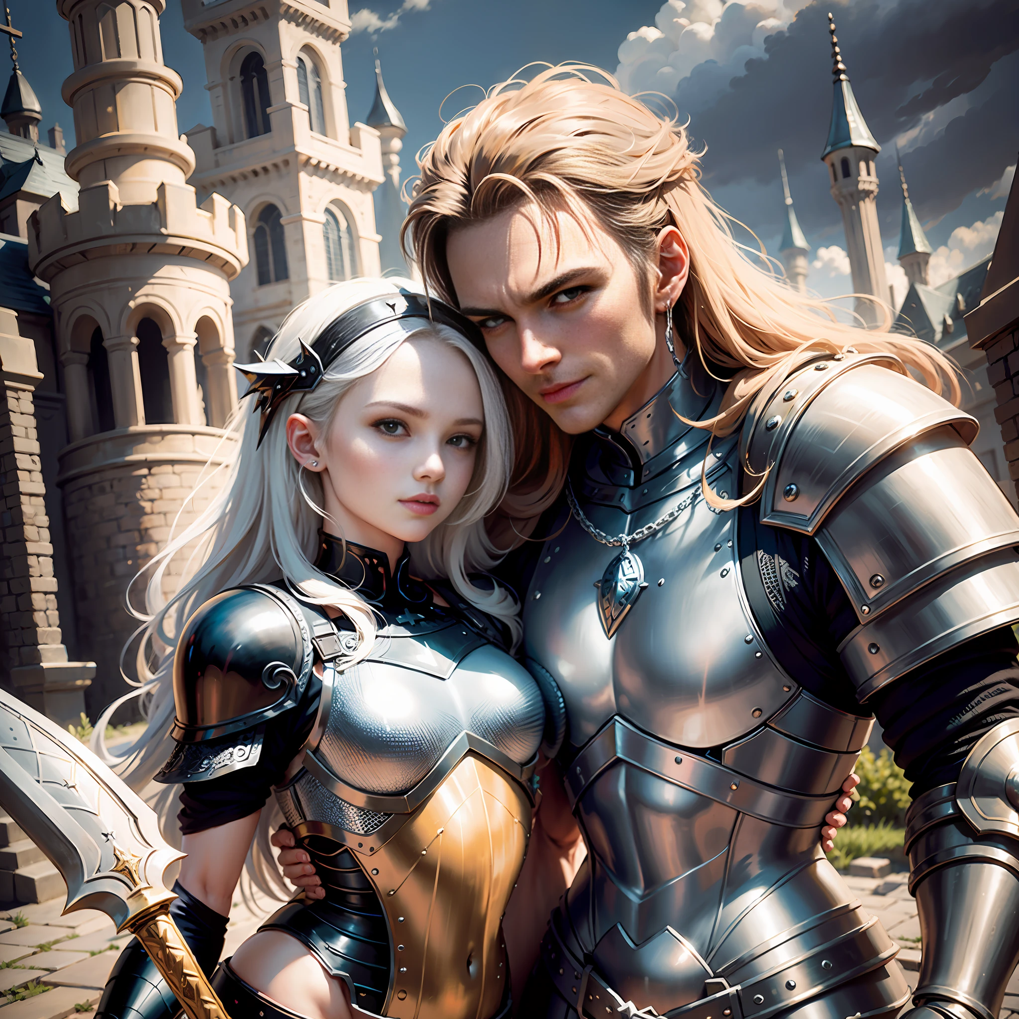 Redraw the metal armor