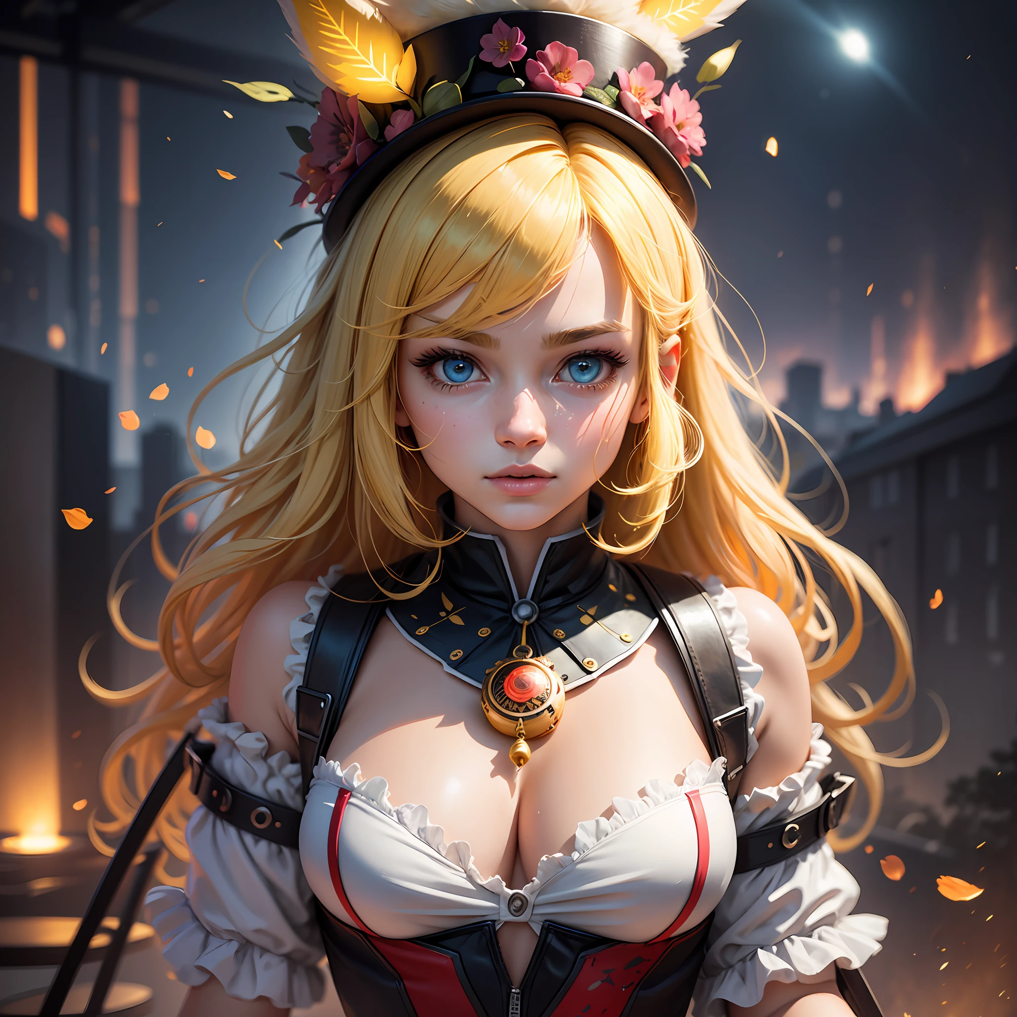 [[[dreamshaper252Pruned.uVku:0]]], (drawn by Jackson Pollock:1.2),(anime:1.1),drawn in the style of realistic yentesi, [[[s [ u(:0]]] script, octane rendering, masterpiece, best quality, highest quality, cinematic lighting, (surround lighting), ultra-realistic, photorealistic, extremely detailed CG unity 8k wallpaper, focused, extremely detailed, sharp focus, absurdres, (HDR:1.2), (high contrast), photography, detailed and complex, instagram,  portrait, high detail, digital painting, artstation, concept art, smoothness, illustration, cinematic lighting, bright, 4K HQ, (ultra-realistic [[photo]], detailed face: 1.0), (detailed image of the eyes: 1.0), (realistic photo: 1.1), detailed background, [[[ b N [ :0]]] [[[ Y hcϏ :0]]](  girl, blonde hair, yellow eyes),(solo:1.5),bunny ears, dressed in Tang costume, (portrait close-up), [[[g řpri:0]]] Red fluffy hat, [[[R O\Y ' :0]]] dynamic pose,  Holding a fluffy bunny, [[[forip :0]]] Night view of the waterfall, Magnificent fireworks, Red Lantern, [ [[ zg/h&lt; :0]]] --auto --s2