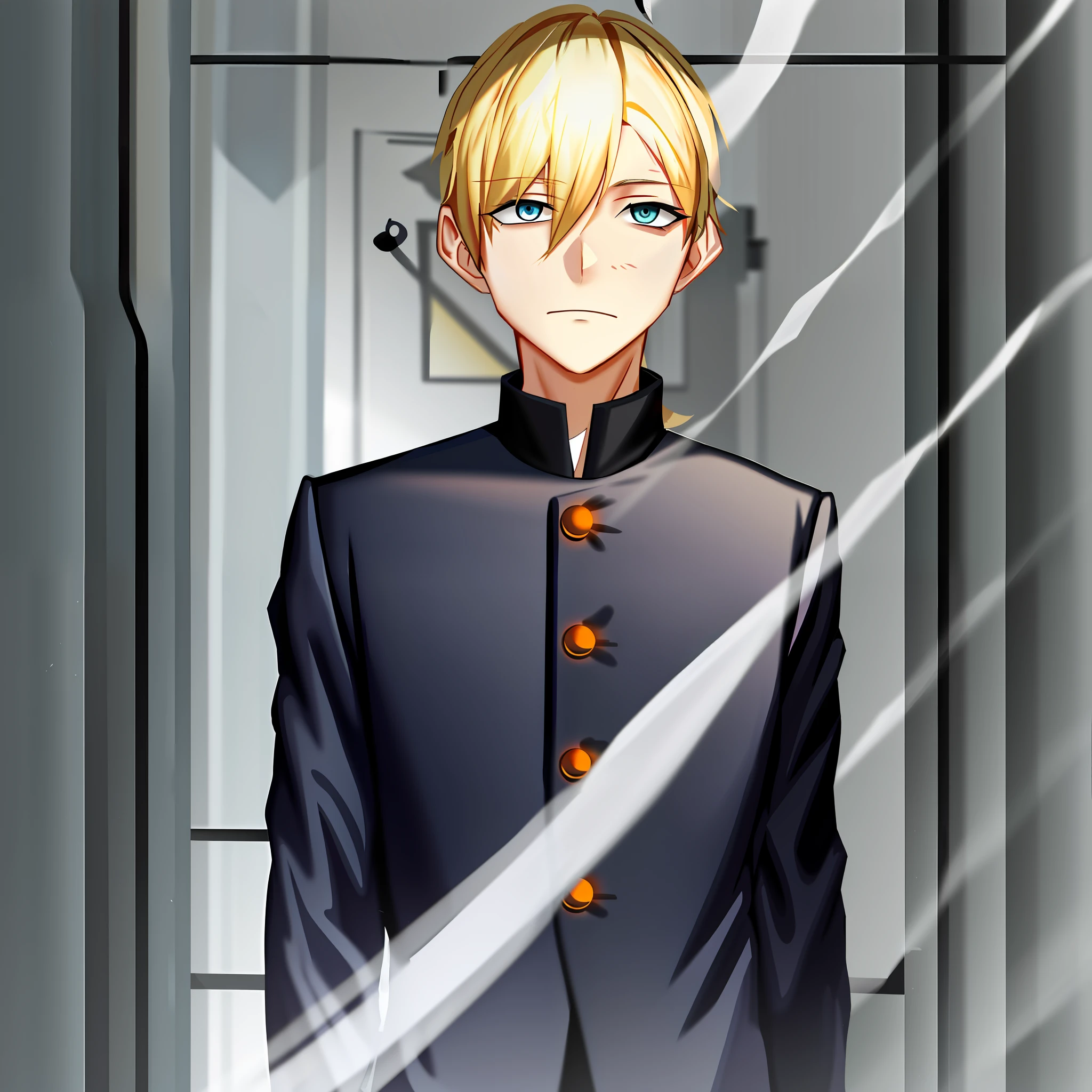 blond hair