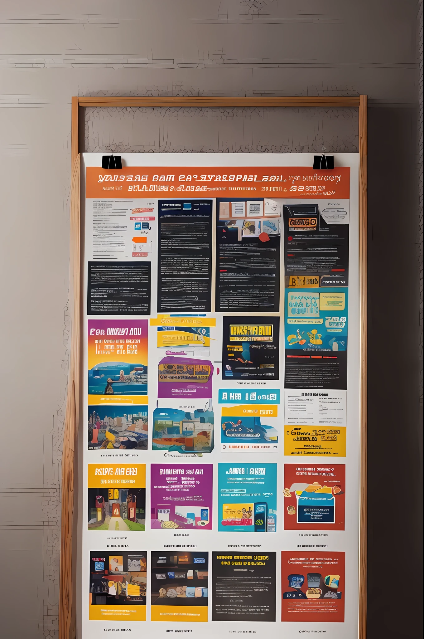 Poster posters, enterprises, --auto --s2