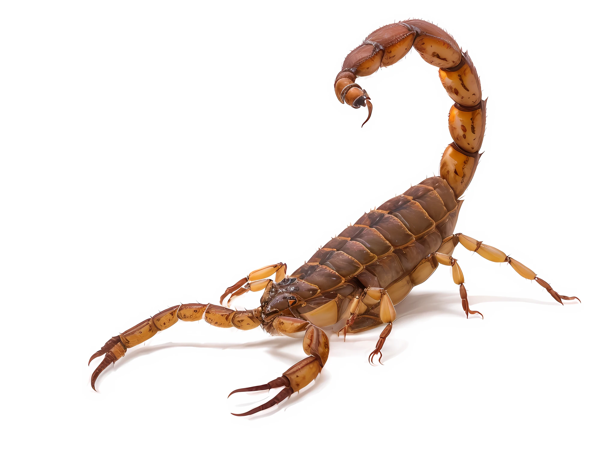 scorpion with two claws on its back and a long tail, scorpion, scorpion tail, scorpions, centipede, insectile forearms folded, megalophoba, they might be crawling, scorpion whip, scorpion from mortal kombat, new species, brown exoskeleton, ferocious appearance, giant centipede, giant insects, crawling, spectacular quality