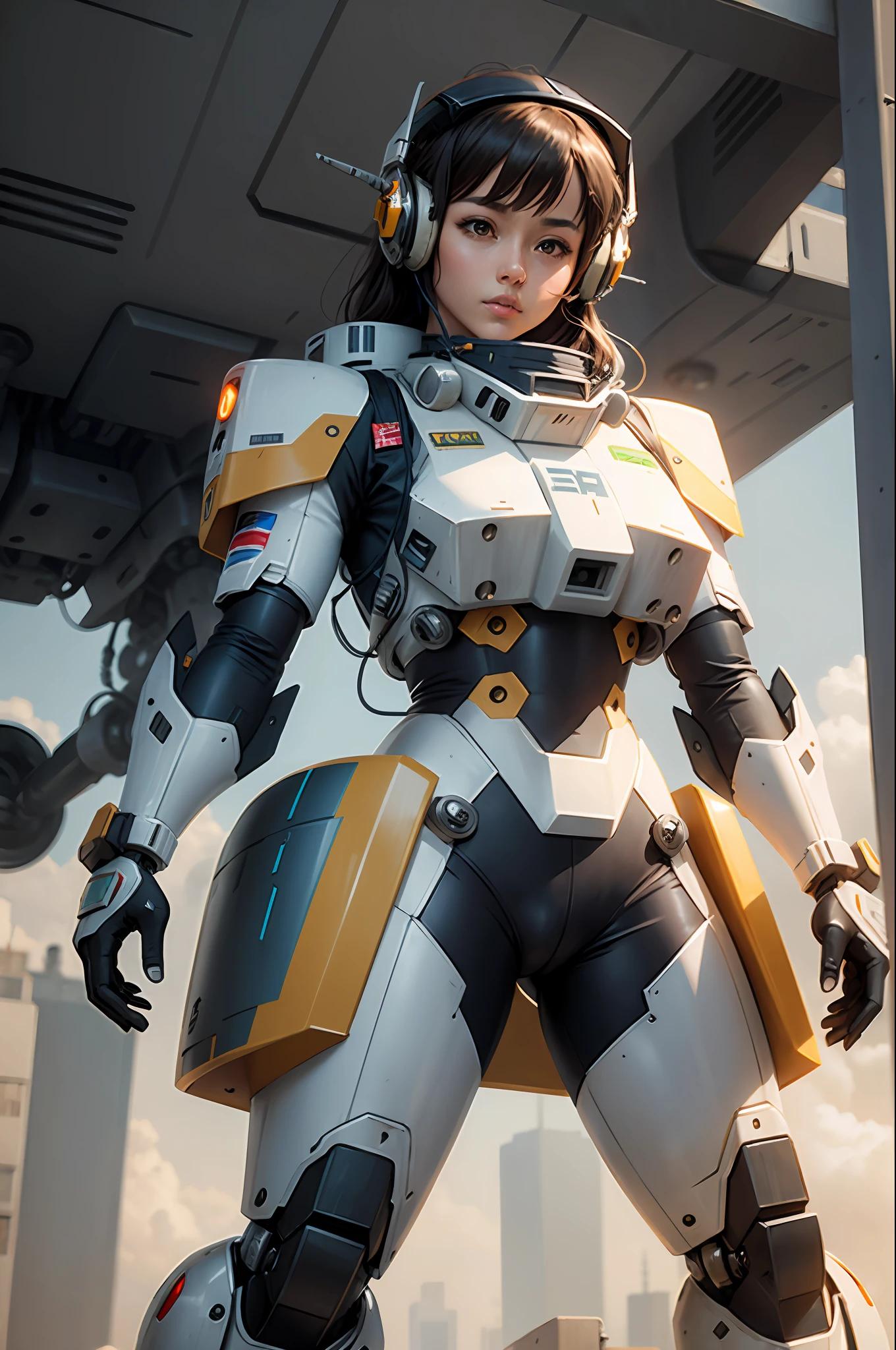 Mecha Pilot Suit: A pilot suit for controlling giant mechs,