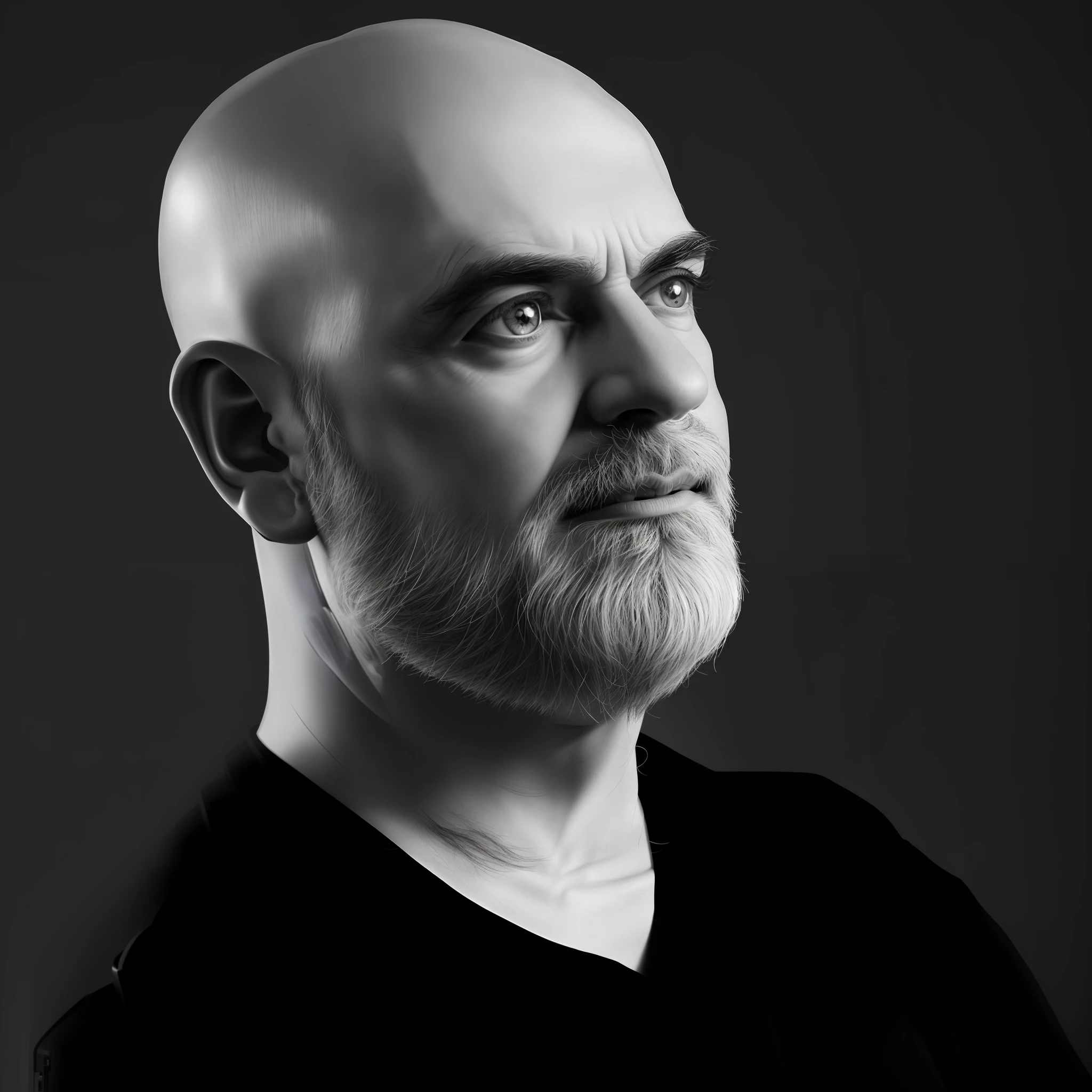 (masterpiece: 1.2, best quality), realistic, (real image, intricate details, depth of field), best quality, masterpiece, highly detailed, semi-realistic, arafed image of a man with a grid of facial features, cybernetic faces, robot head and man's head, facial symmetry, motion capture system, robotic faces, cybernetic body parts, symmetry!! Cyborg portrait, by HUBERT KRETZSCHMAR, cybernetic head, photorealistic face, facial symmetry, nam june paik, chrome facial symmetry