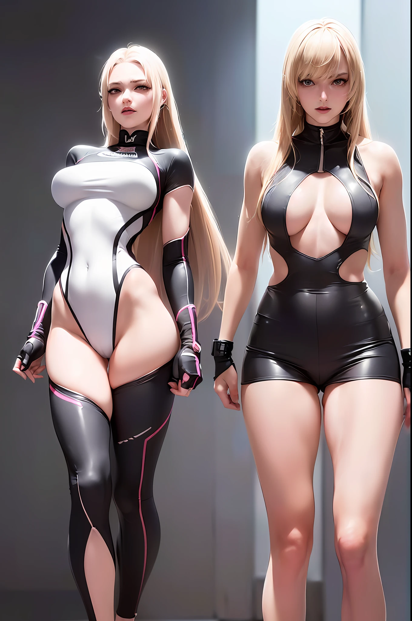 (solo), (a detailed full body RAW photo of a girl), (masterpiece:1.0), (best quality:1.4), (ultra highres:1.2), (photorealistic:1.4), 8k resolution, Canon EOS R5, 50mm, absurdres, ultra detailed, (18yo), sharp focus, cinematic lighting, detailed beautiful face, (heavy makeup), (ulzzang-6500-v1.1), tall fashion model, detailed skin texture, pale skin, flat chest, (pale, (skinny and fit body:1.3), thigh gap, detailed long blond hair, messy hair, (Avril Lavigne:0.7), (futuristic fashion, high-tech fabrics, racing suit, fireproof material, elbow and knee pads, racing gloves:1.1), contrapposto, (Kpop idol), (azur lane\), outdoors, ((white+pink theme)),(((wide leg spread))), lying down, excited, sweating, heavy breathing , wet Crotch area, wet thighs, Potential NSFW, Beautiful girl with accentuated slender abs: 1.4, (((tip sticking out, areola protruding, pubic shape clearly visible))) ,((Pubic hair, Lower abdomen bristles, Crotch open,are large and about to spill out of costume, Pubic hair sticks out of costume)) six-pack abs:1.4 ,wet,((Moaning in pain, feeling pain, tears flowing, sore, crying in pain)), bust botox, sleeping beauty lying on her back, wet skin and hair, big breasts, bare lower body, (no panties, Live ass), perfect body, perfect body, fashion photorealism, high definition sysie details, photography, sharpness, unique 850 4, koda850 k portrait camera, f1.6 lens, hyperrealistic texture, spectacular light texture, surreal art, Cinestil 800 fashion mechanism, future SF battlefield , sweating