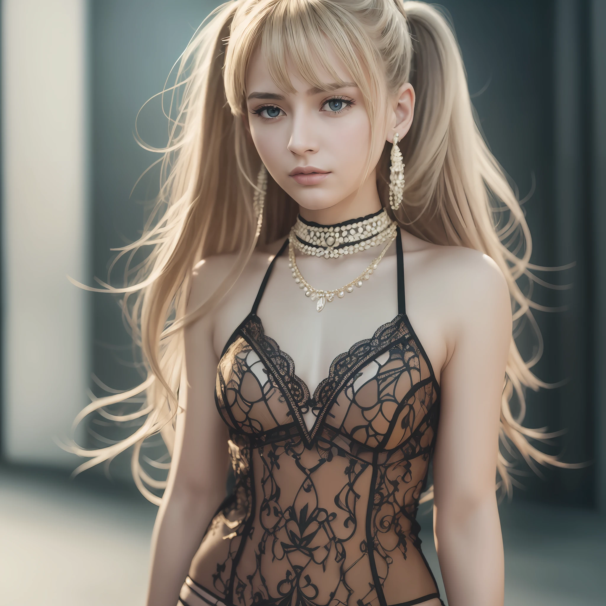 (8k,4k,Top Quality,Hi-Res:1.1),(Realistic, Photorealistic: 1.1),close up of a european,20 year old female,1 girl,solo,face,twin tails,bangs,gold hair,necklace,earrings,lips,bule eye,eye shadow, Mature,jewelry,beautiful,standing,(small hips),downtown,natural skin texture,24mm,4k textures,soft cinematic light,RAW photo, photorealism,photorealistic,intricate,elegant, highly detailed,sharp focus,((((cinematic look)))),soothing tones,insane details, intricate details,hyperdetailed,low contrast, soft cinematic light,dim colors,exposure blend,hdr,faded,spaghetti strap,detailed, high contrast --auto --s2