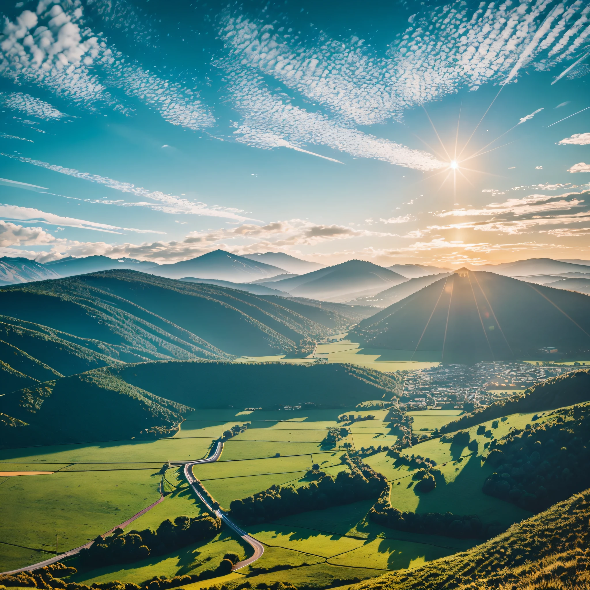 RAW photo of a landscape, small details, photorealistic, ultra-realistic photo, 8k uhd, dslr, soft lighting, high quality, film grain, Fujifilm XT3, (masterpiece) --auto --s2