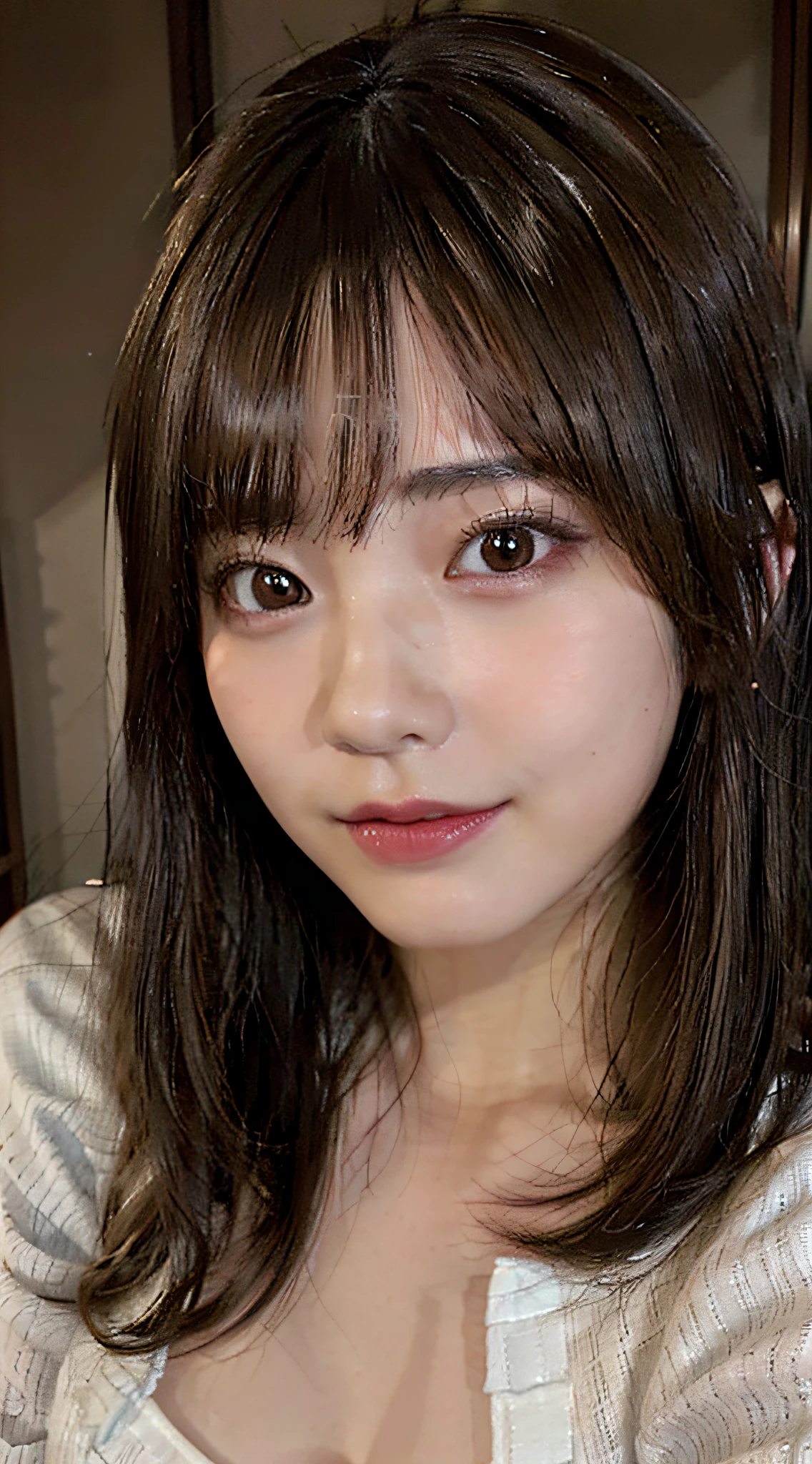 (Top Quality, 8k, 32k, Masterpiece, UHD:1.3), Attractive Japan Woman Pictures, One Girl, Flat Breasts, (Transparent Shirt: 1.1), Ultra Detailed Face, Detailed Lips, Fine Eyes