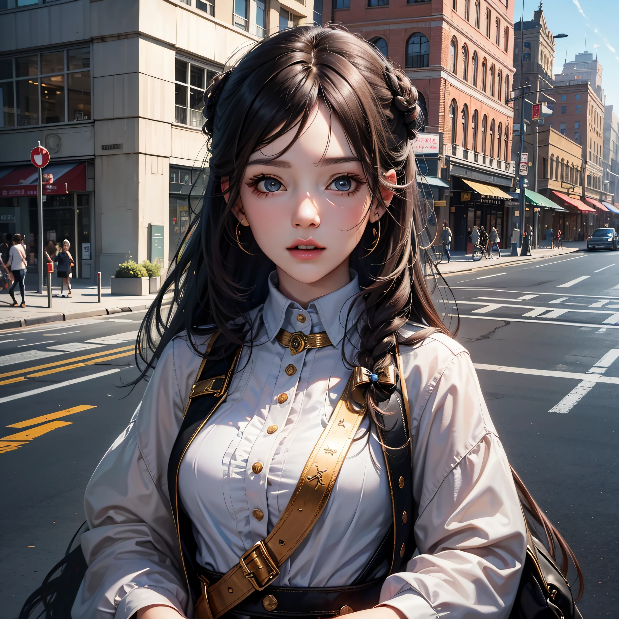(Best Quality, Masterpiece: 1.1), (Realisticity: 1.4), 1girl,