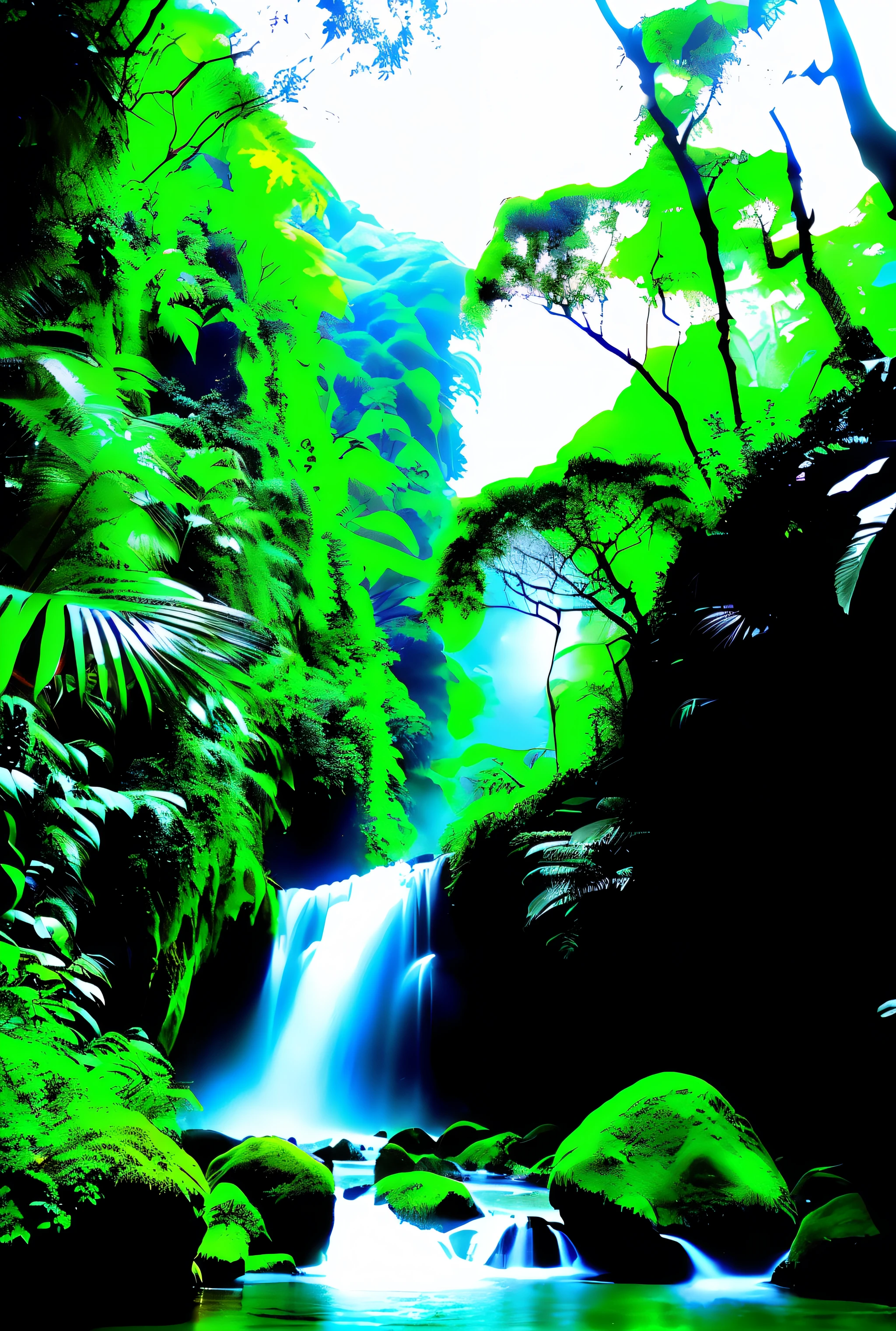 Cat that live in the rainforest