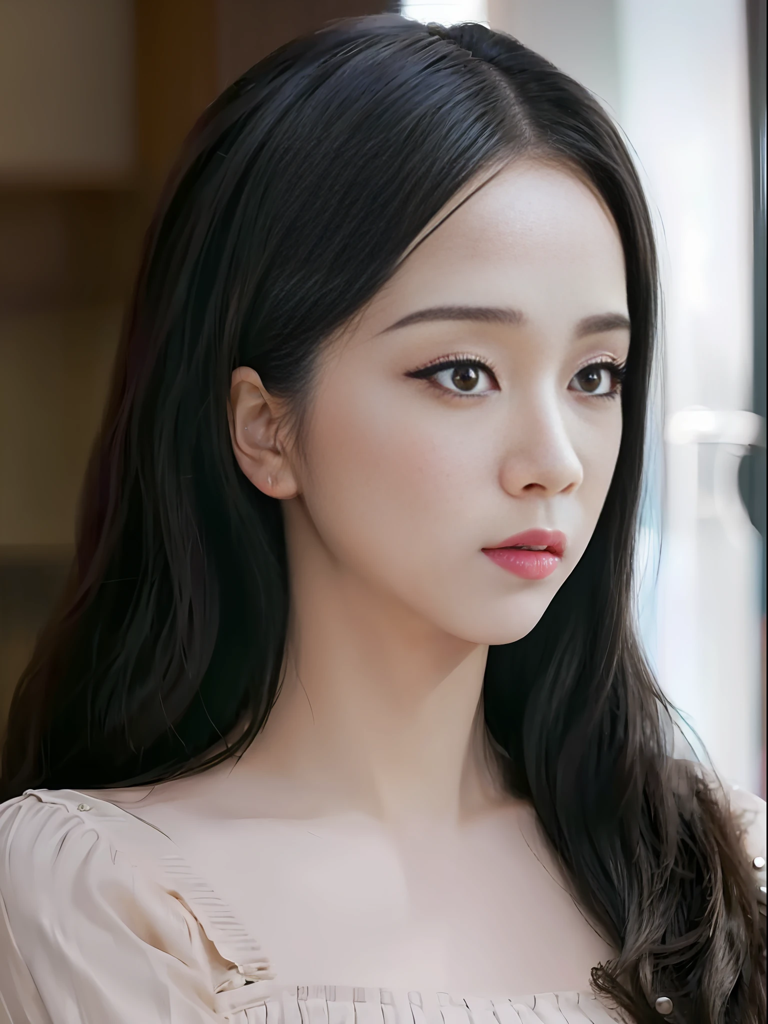 "Brilliant work, best quality, photography, exciting eyes of a girl, perfect female body, full."