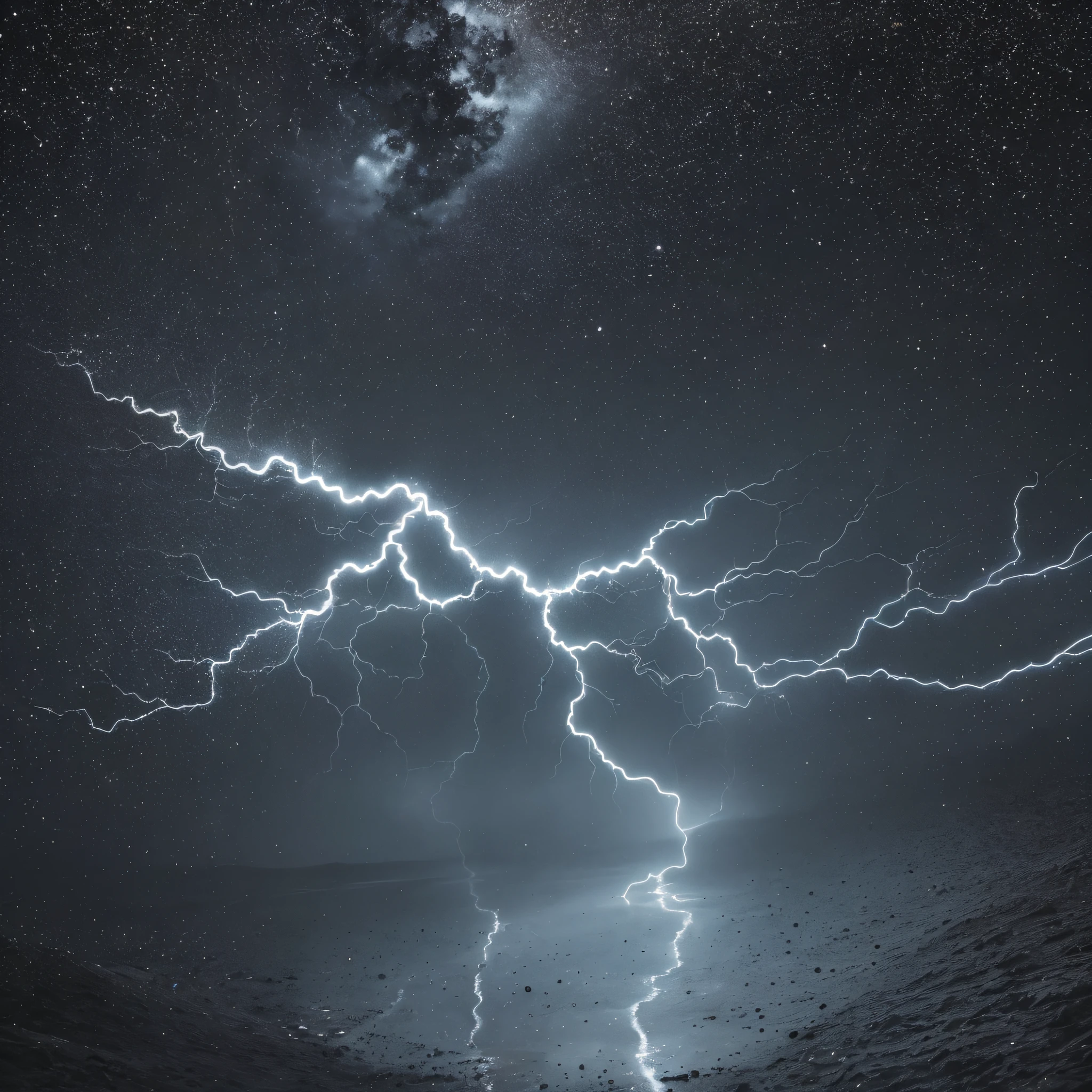 Lightning, Discharge, Ultra High Definition, Top Quality, Exquisite Detail, (Photorealistic: 1.5), Perfect Focus, High Contrast, Black Background