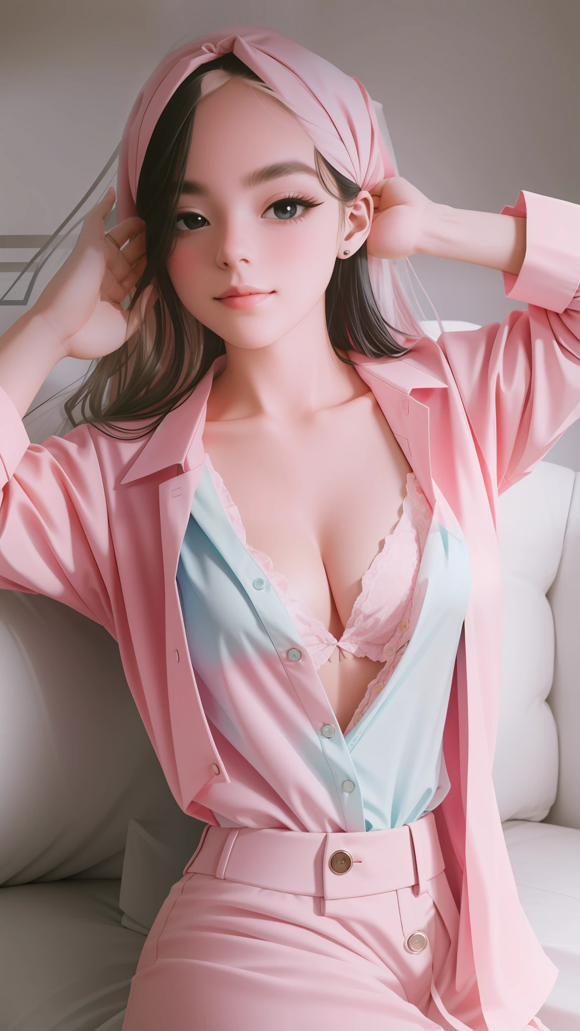 Open shirt