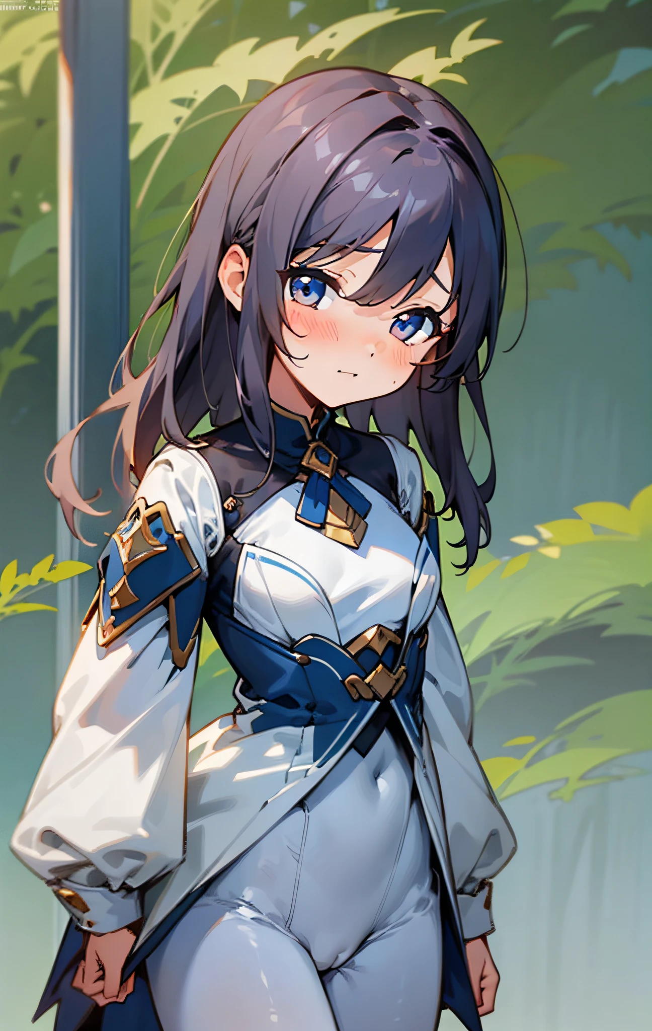 (Best Quality: 1.3), (Masterpiece: 1.3), (Illustration: 1.3), (Ultra Detail: 1.3), Very Young, 1 Girl, Small Body, White Pantyhose, Blushing, Small Breasts, Child, Pure, Pornography