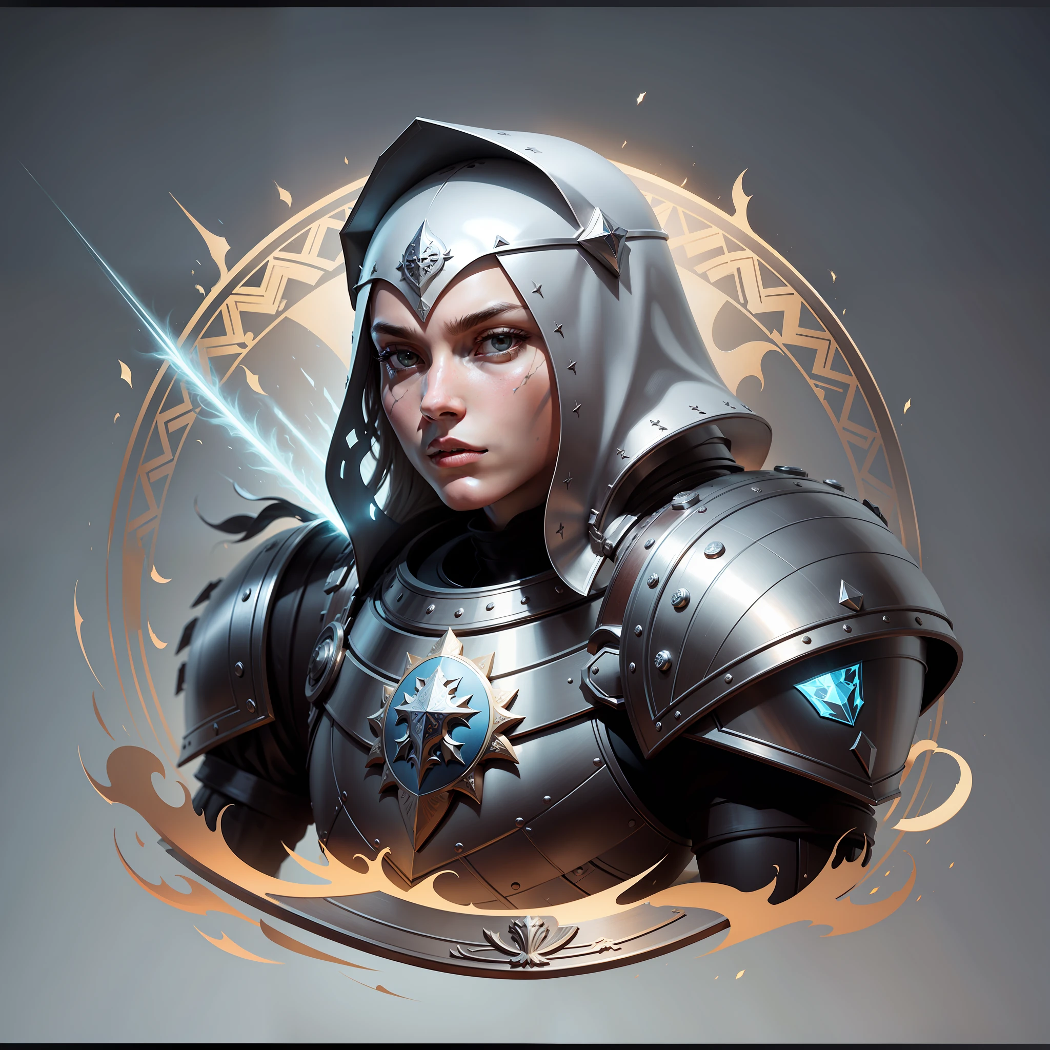 [Medieval shield] + [Solid, minimalistic] + [Vector illustration, crisp details] + [Graphics Engine Leonardo Diffusion, Rendering Engine Leonardo style,  Prompt Magic v2, 2024x2024 Px, Guidance Scale 7 ,  Strength 0.4 --auto --s2