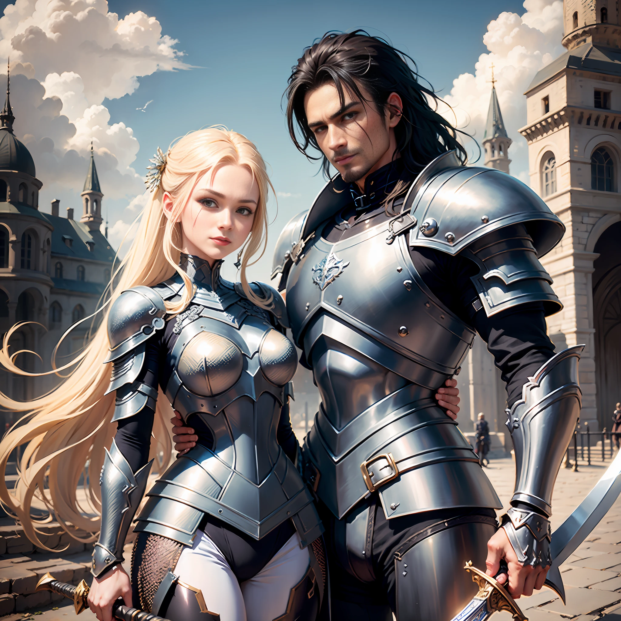 Redraw the gold armor
