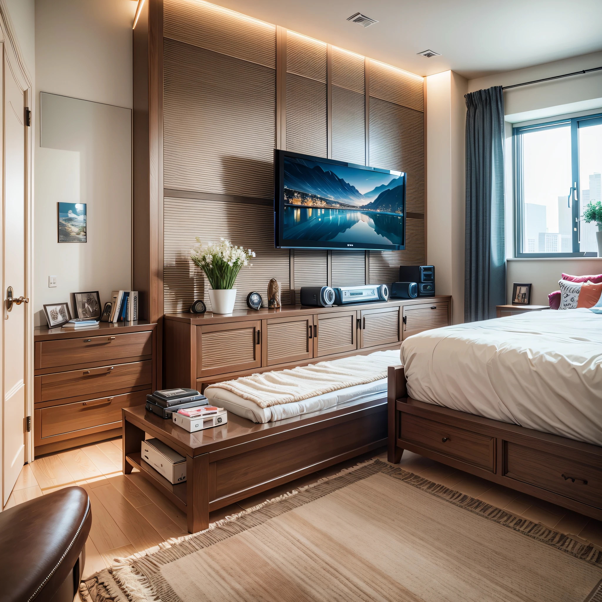 American-style room, ultra-high-definition picture quality, 20 square space --auto --s2
