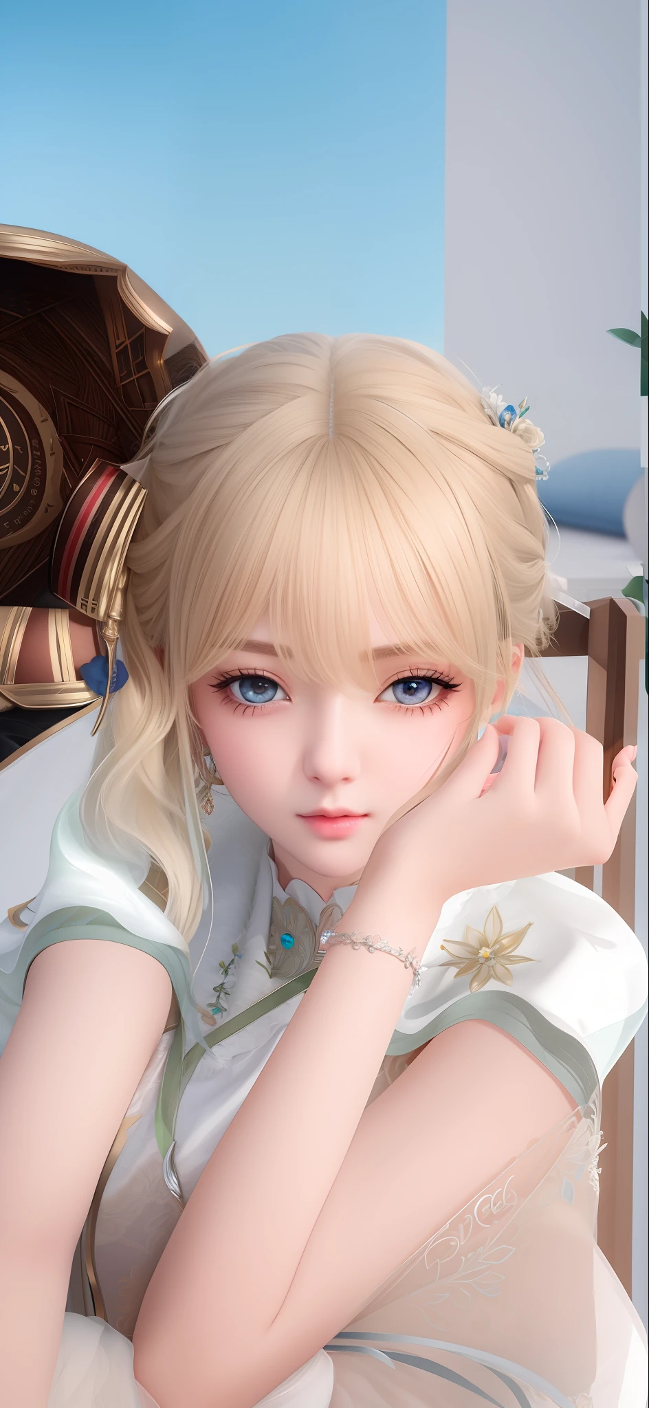 (extremely detailed CG unity 8k wallpaper), the most beautiful artwork in the world, 1girl, upper body,