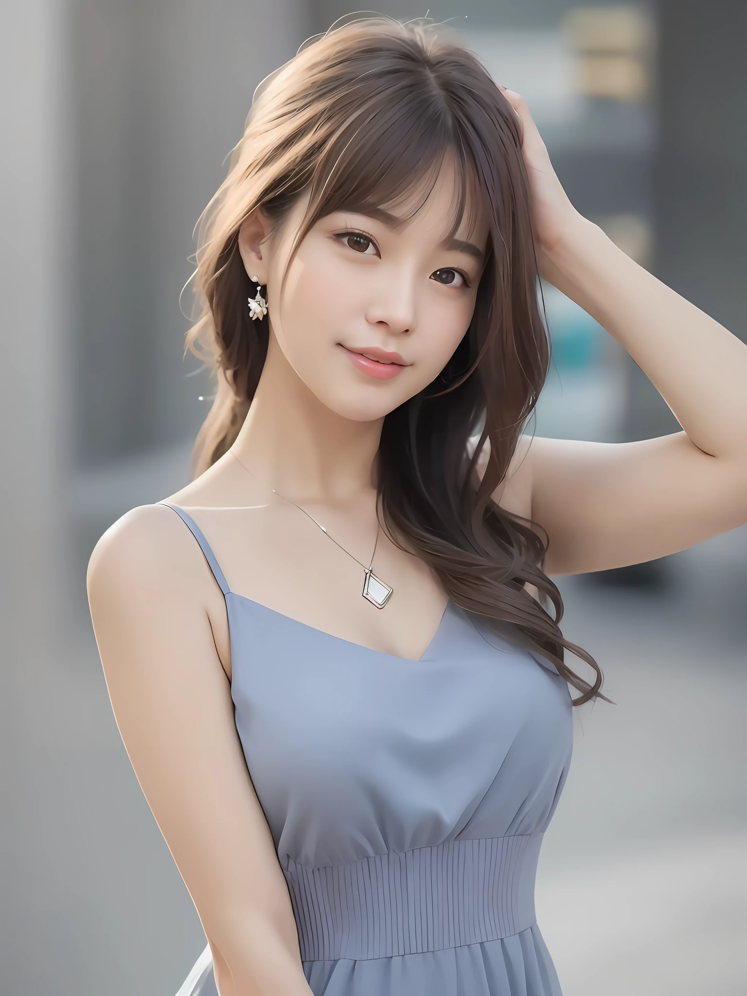 araffe woman in a blue dress posing for a picture, beautiful south korean woman, gorgeous young korean woman, beautiful young korean woman, korean girl, beautiful asian girl, korean woman, young adorable korean face, beautiful asian woman, cute young woman, a cute young woman, cute korean actress, beautiful girl model, beautiful and smiling, korean women's fashion model