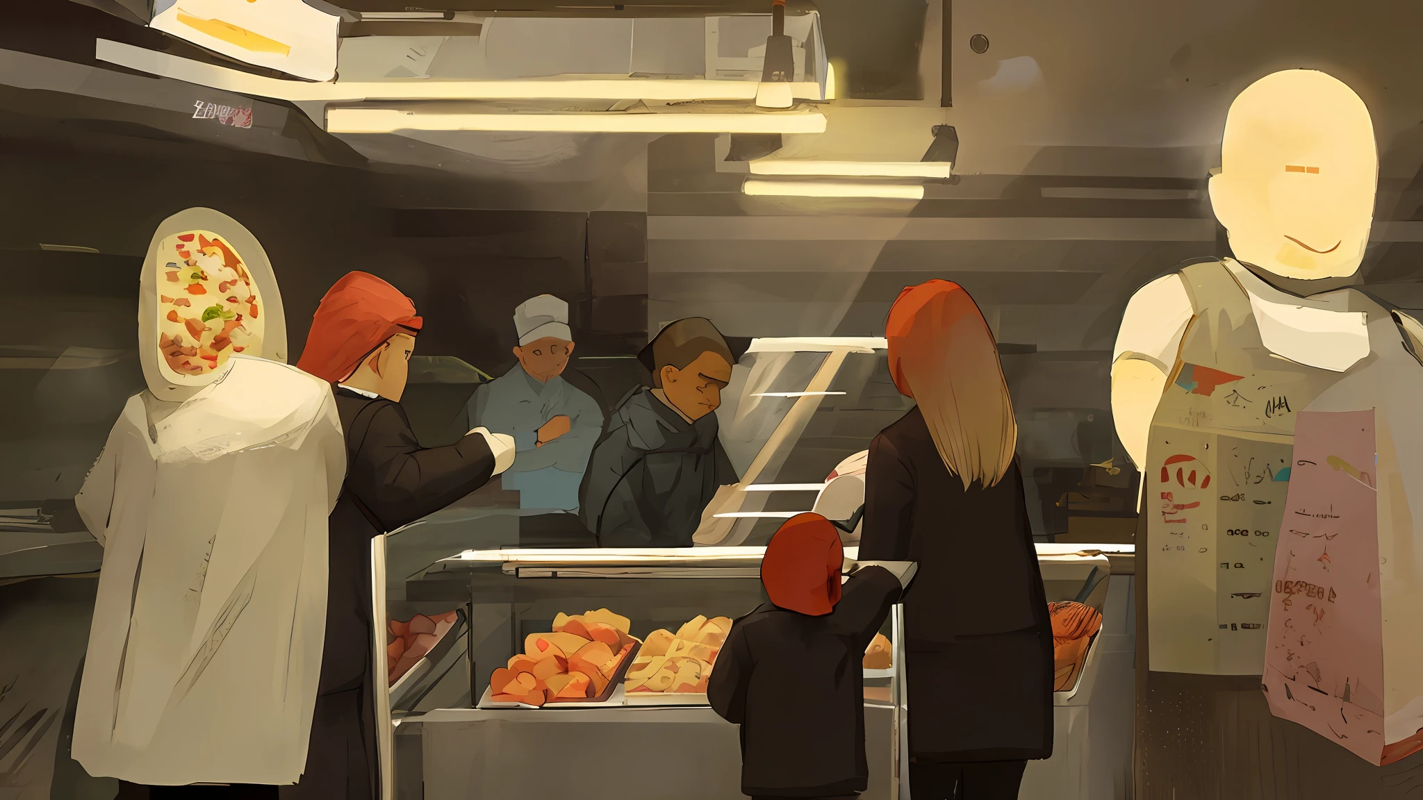 butcher, market, shop